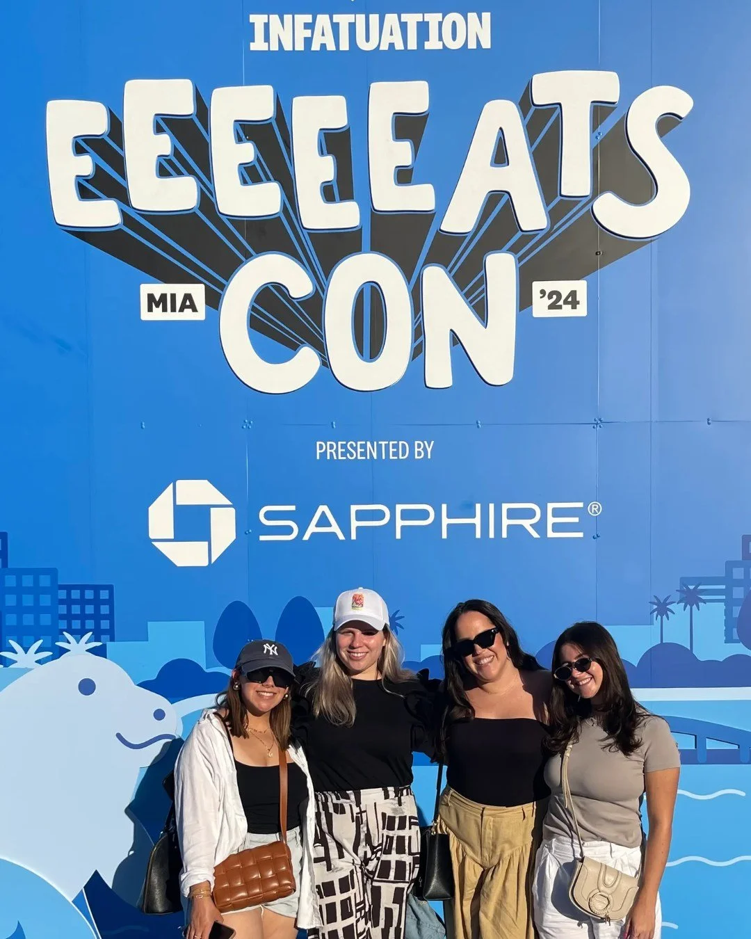 a sweet throwback to @eeeeeatscon miami 2024 with some of the best publicists we know. 😏

eeeeeatscon is one of those moments that remind us why food festivals matter: real community, real creativity, and brands showing up in ways that actually reso