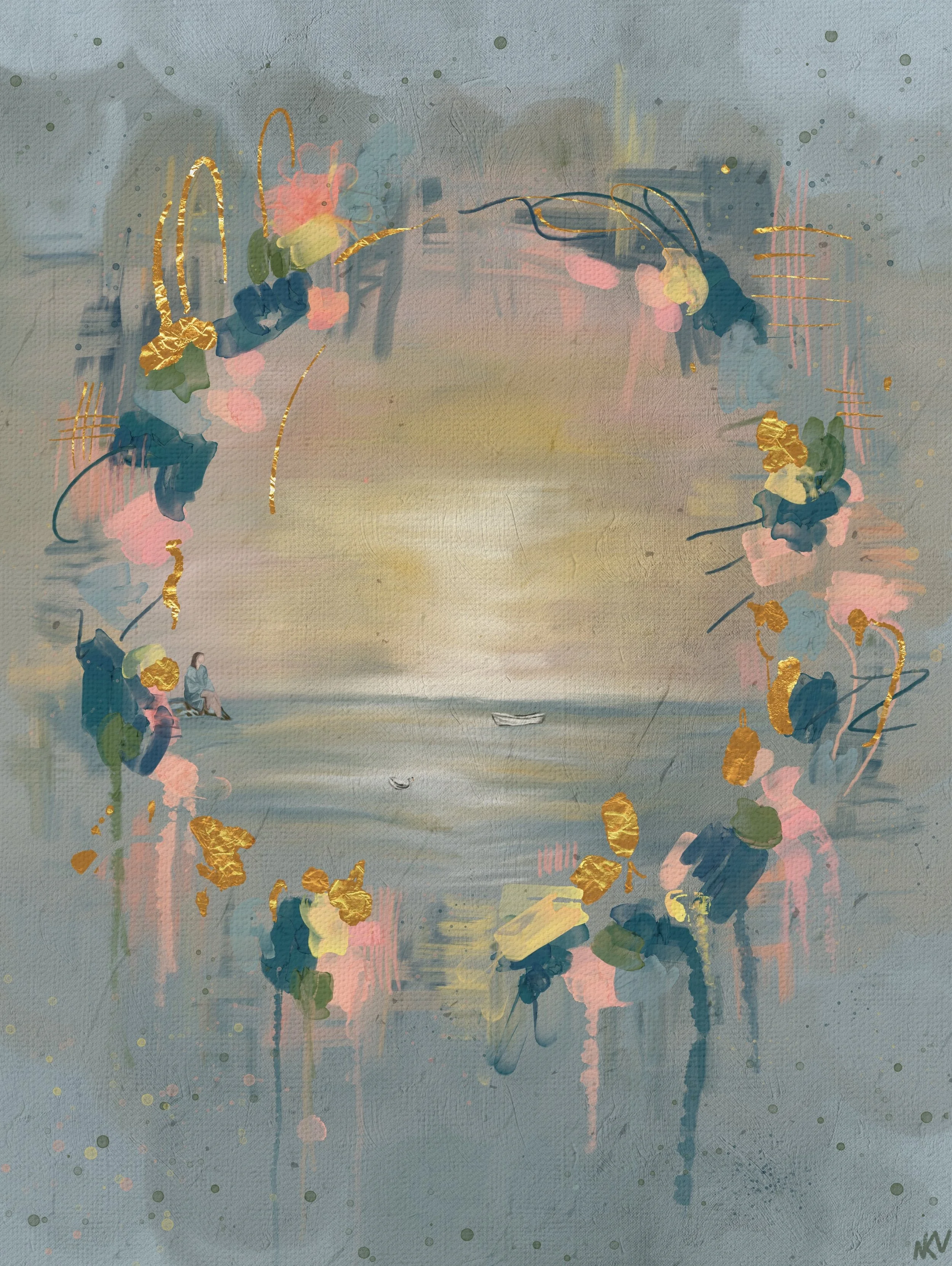 The Quiet Drift Print