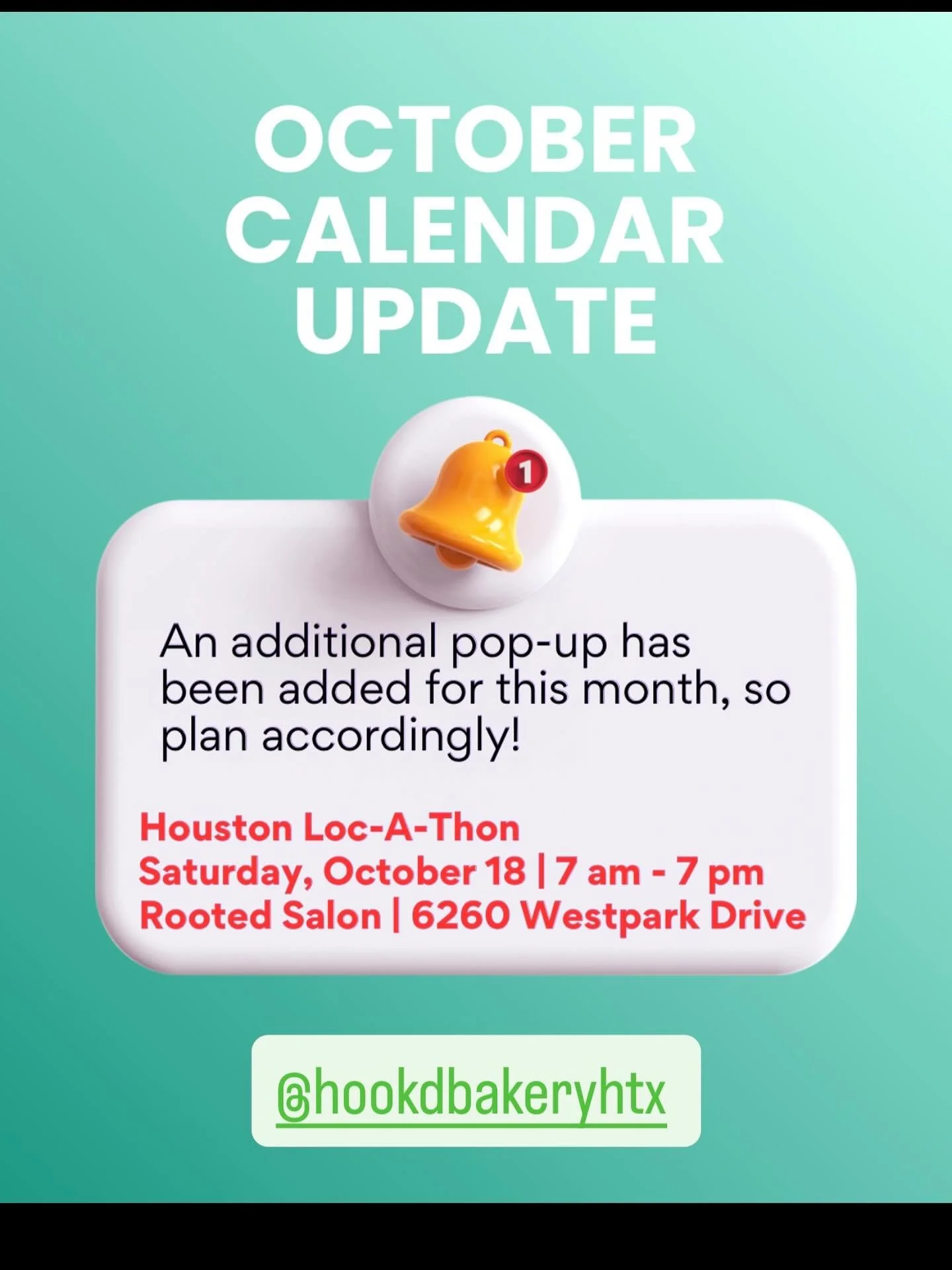 I&rsquo;m excited to announce I&rsquo;ll be a vendor at the Houston Loc-A-Thon on October 18th! Pull up on me! I will not take online orders that week as I prepare for the event. 😅

#houston #houstonlocs #houstonloctician #locstylesforwomen #houston