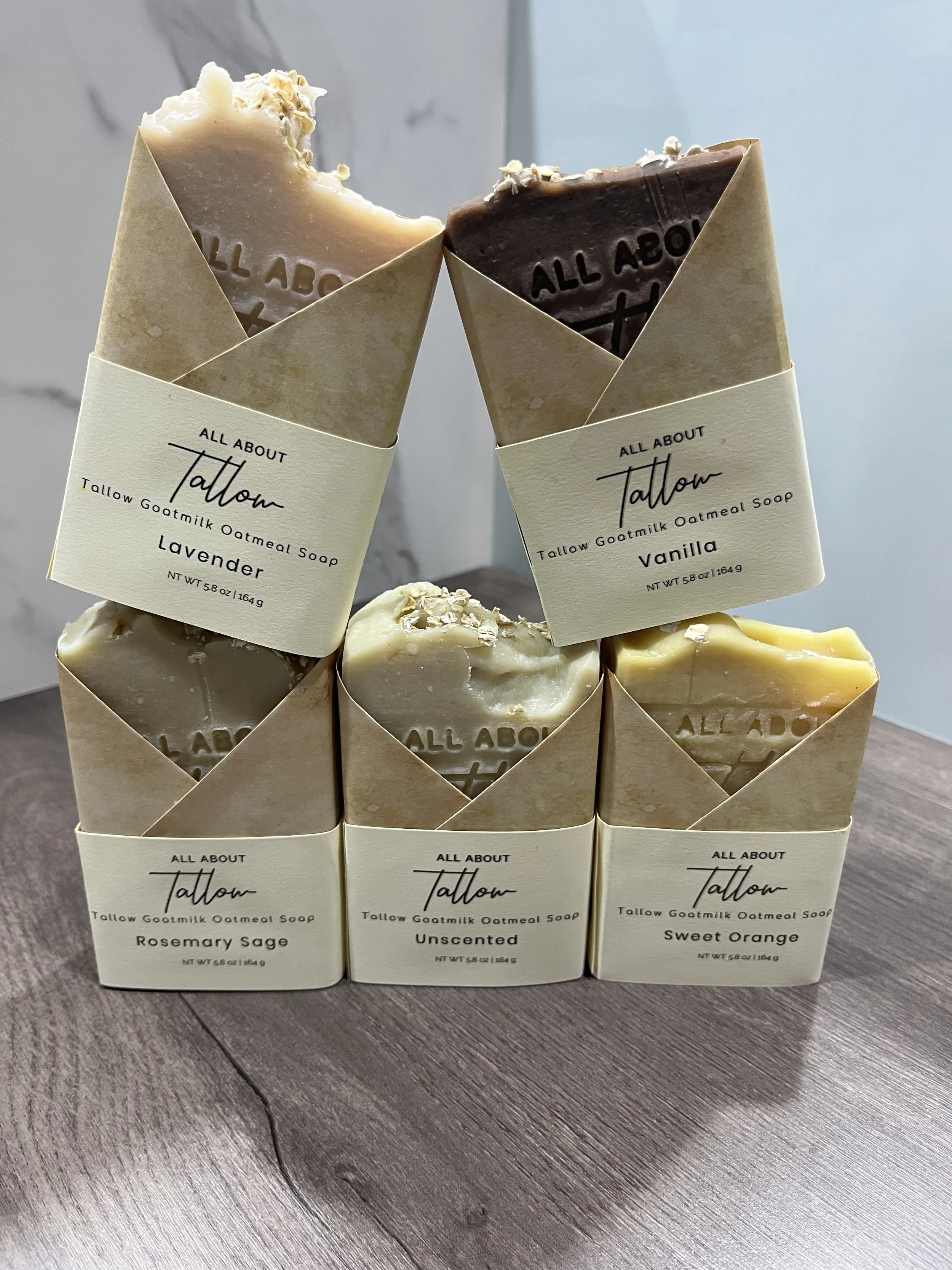 Tallow Goatmilk Oatmeal Soap