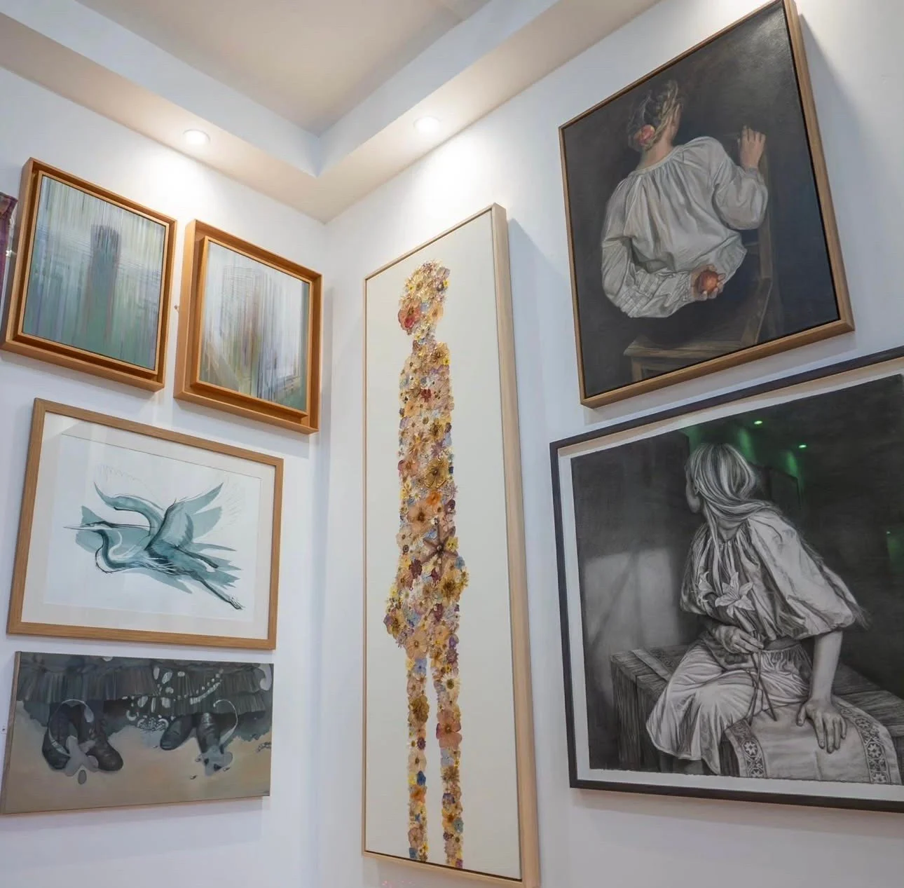 'Floral Soul' on display @tighnabruaichgallery 's Secret Coast Exhibition running until 21st Dec.