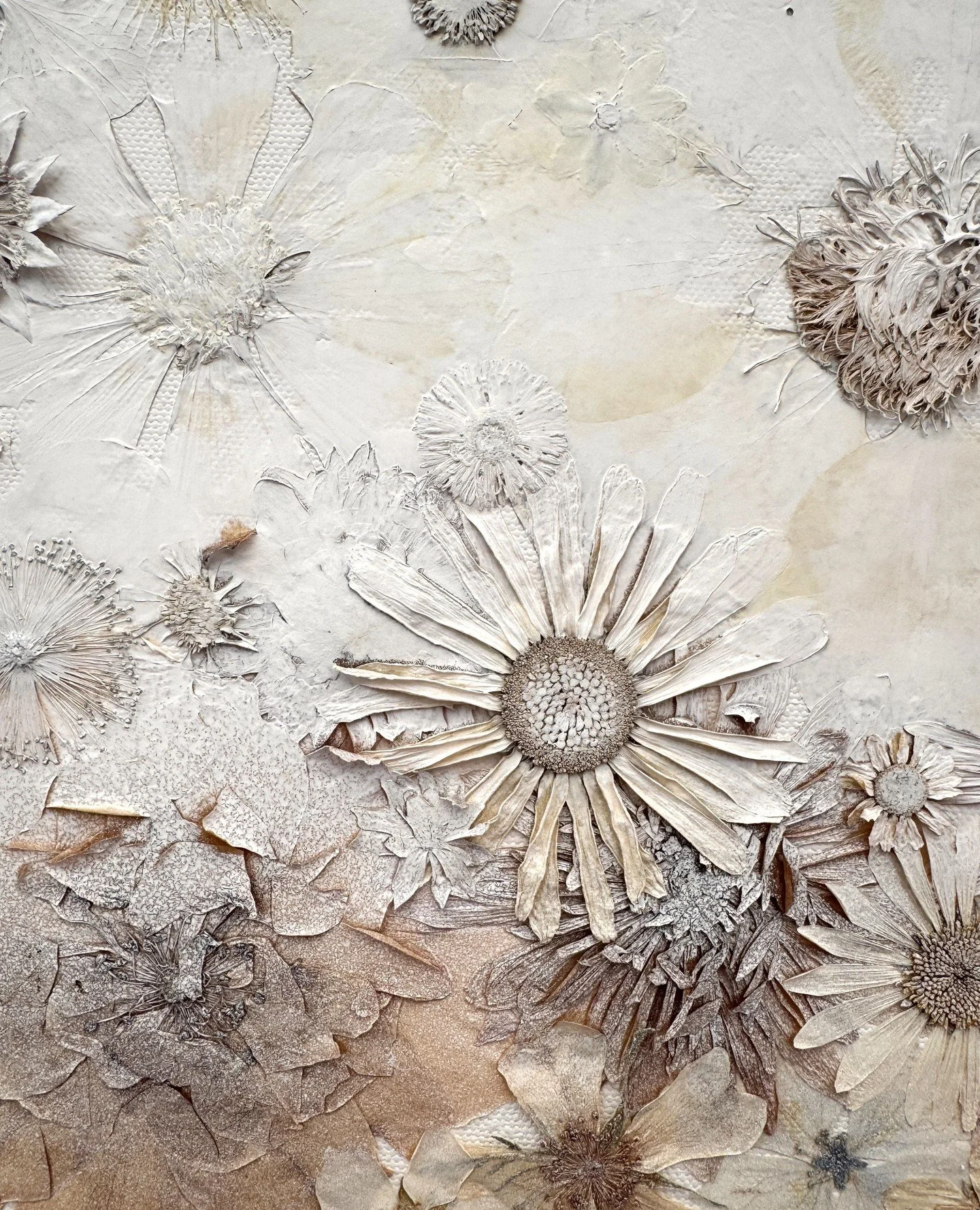 New works. This one feels quite "ghostly". Like a beautiful funeral for the flowers.