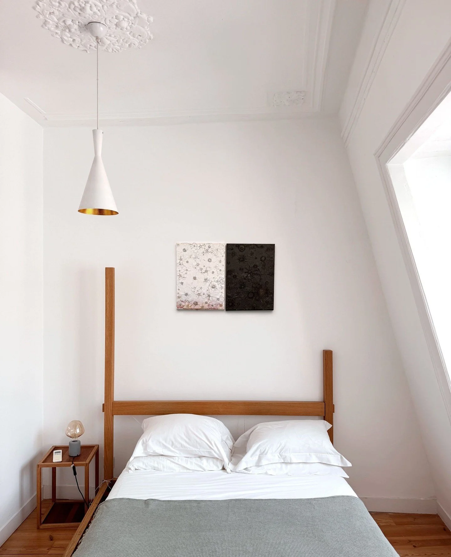 "Light &amp; Dark"⁠
⁠
Pressed flowers on canvas over-sprayed with acrylic paint⁠
62cm x 41cm⁠
(made up of two rectangular panels)⁠
⁠
⁠
#contemporaryart⁠
#conceptualart⁠
#botanicalart⁠
#pressedflowers⁠
#colourstudies⁠
#materialpractice⁠
#art