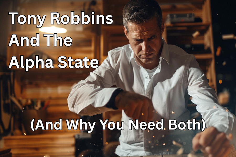 Tony Robbins And The Alpha State (And Why You Need Both)