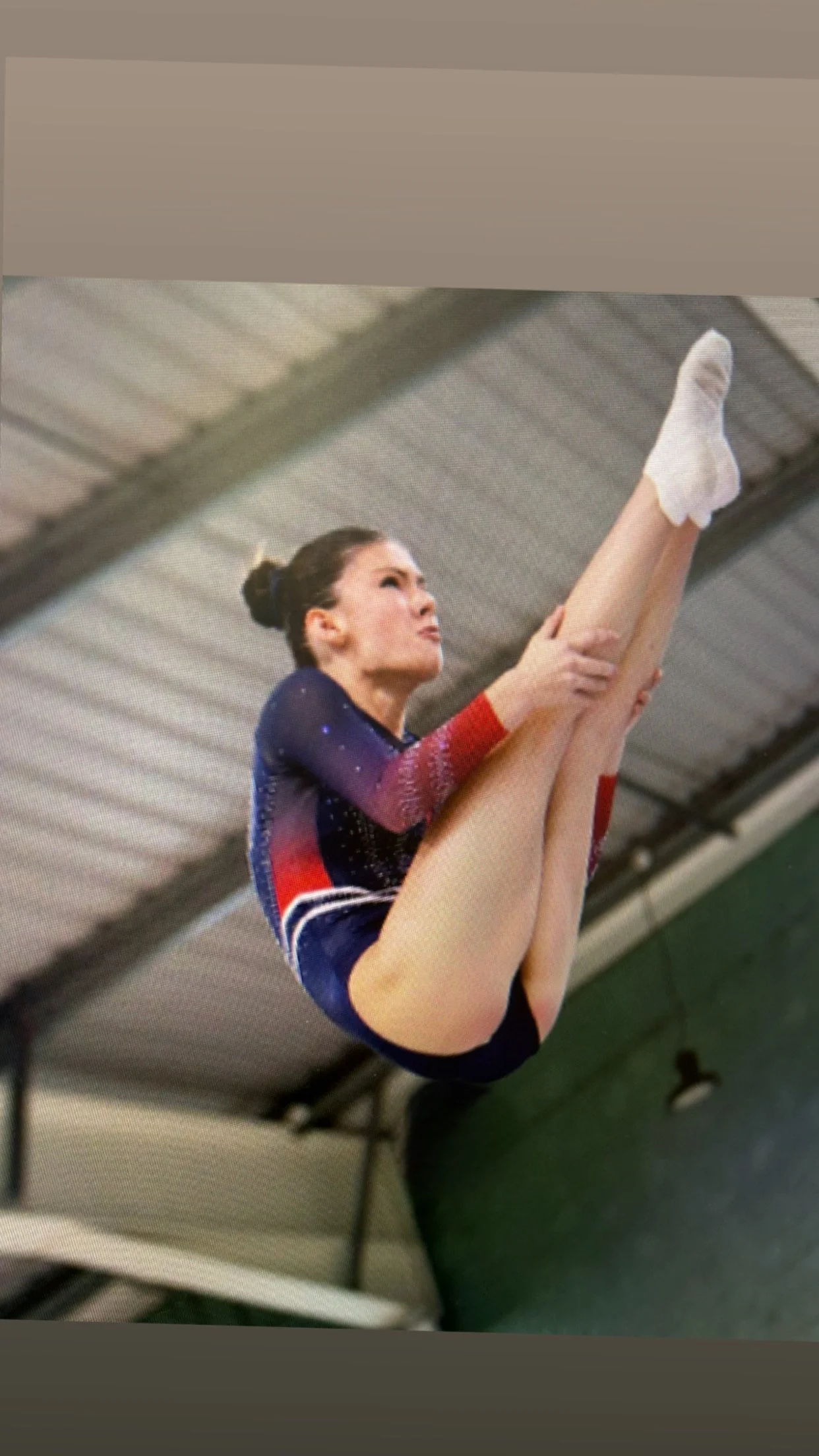 Emily Rook National Trampoline Champion working with Barry Jones on hypnosis and imagery for performance