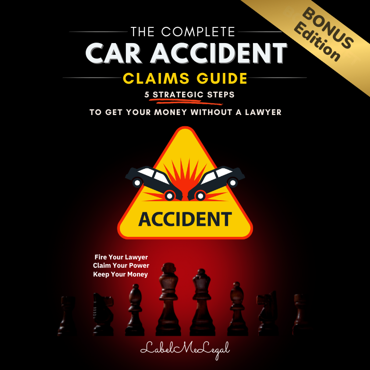 LabelMeLegal™: The Complete Car Accident Claims Guide **BONUS EDITION** (Digital Download)