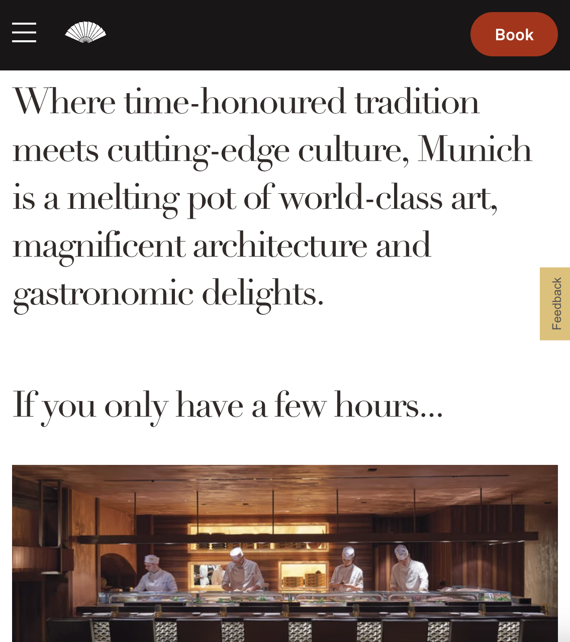 A comprehensive guide to Munich for Mandarin Oriental