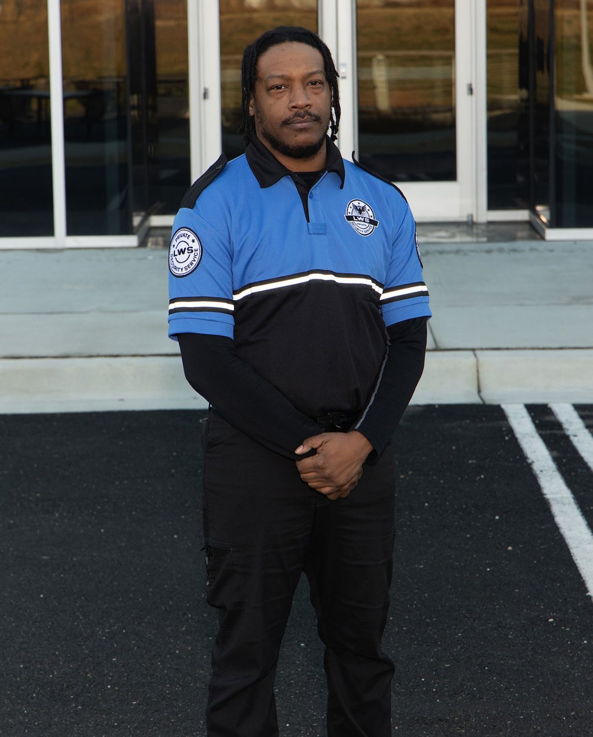 Security guard standing 