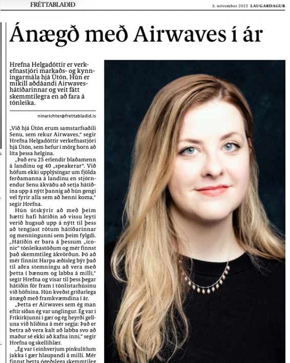 Fréttablaðið — Iceland Airwaves 2022