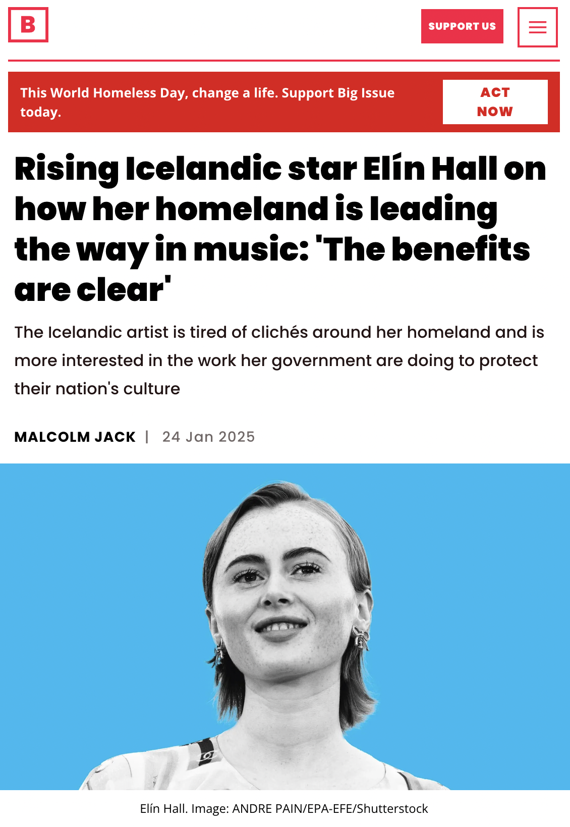 Big Issue — Iceland’s Music Industry
