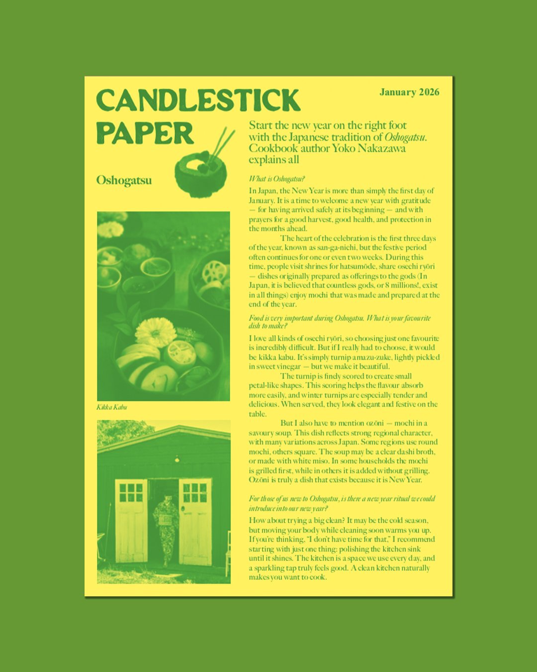 Candlestick Paper Issue 3 [preorder]