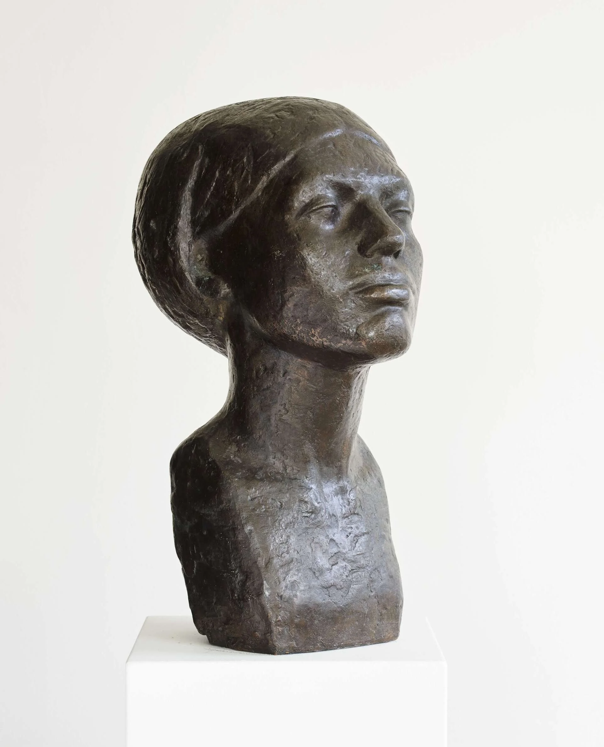 Portræt 1969 bronze 53 x 35 x 25 cm foto Kirstine Mengel