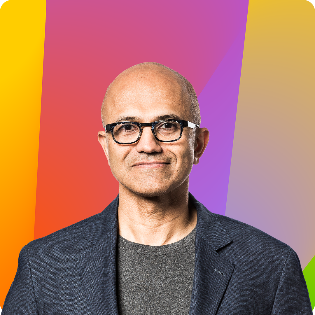 Satya Nadella headshot