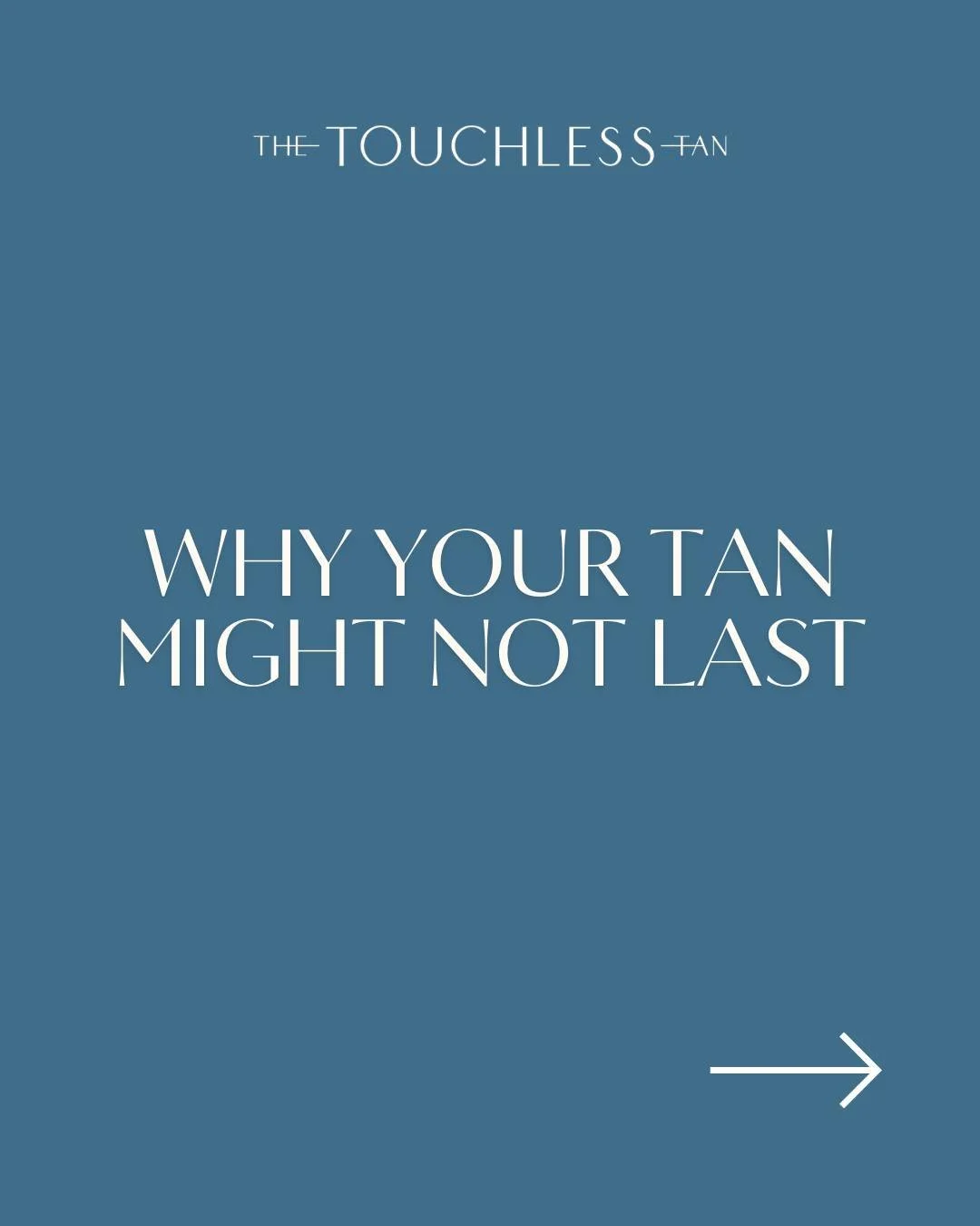 If your tan isn&rsquo;t lasting, it&rsquo;s usually down to this 👀

A flawless, long-lasting tan starts with the right prep and aftercare. Small things like exfoliating properly and avoiding certain products can make a big difference to your results