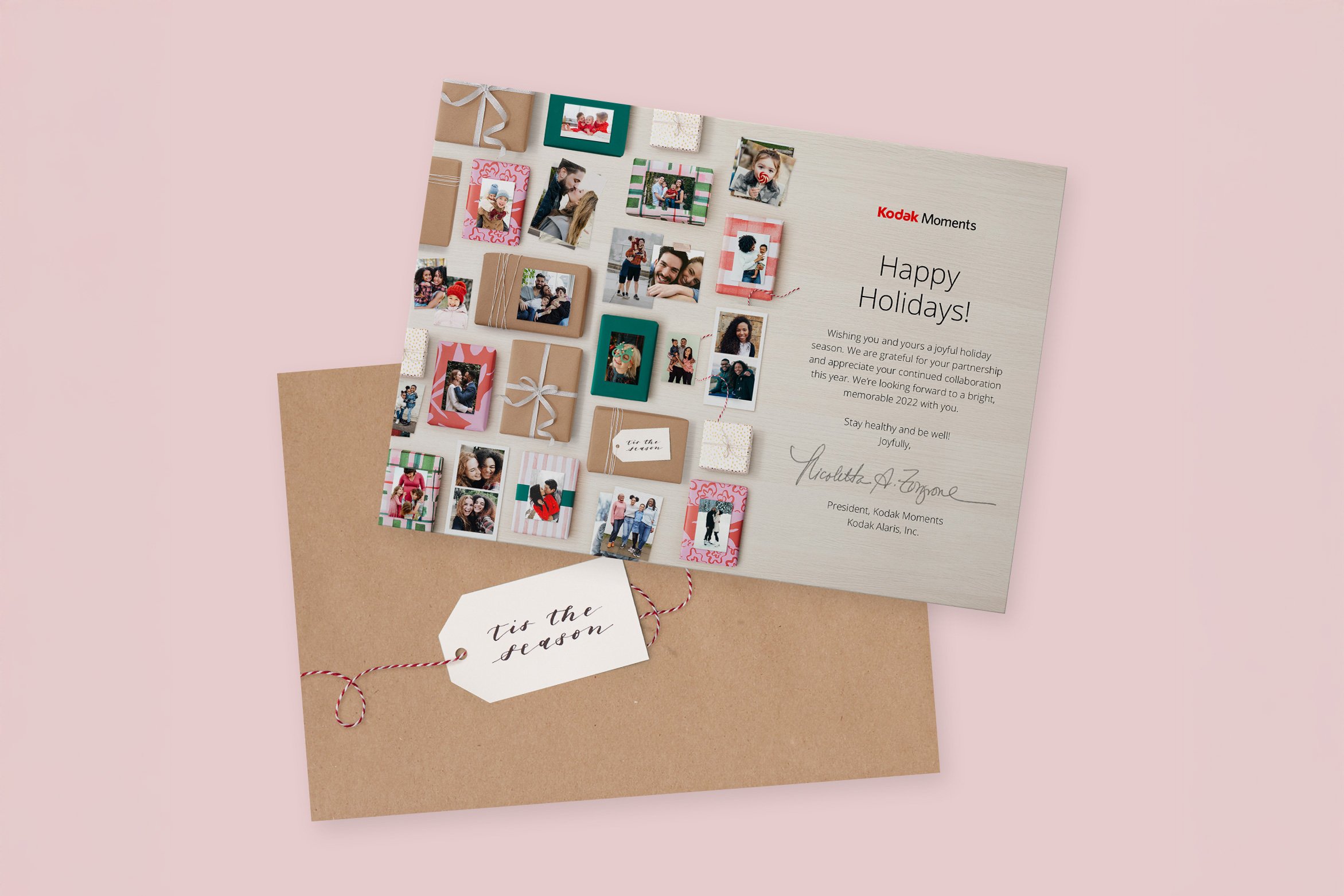 Kodak Moment Corporate Holiday Card