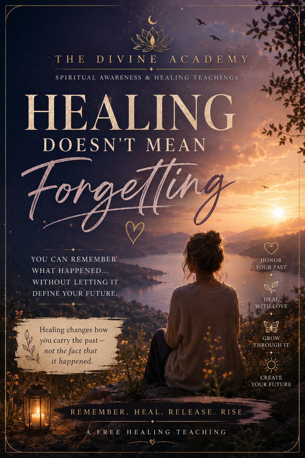 Healing Doesn't Mean Forgetting