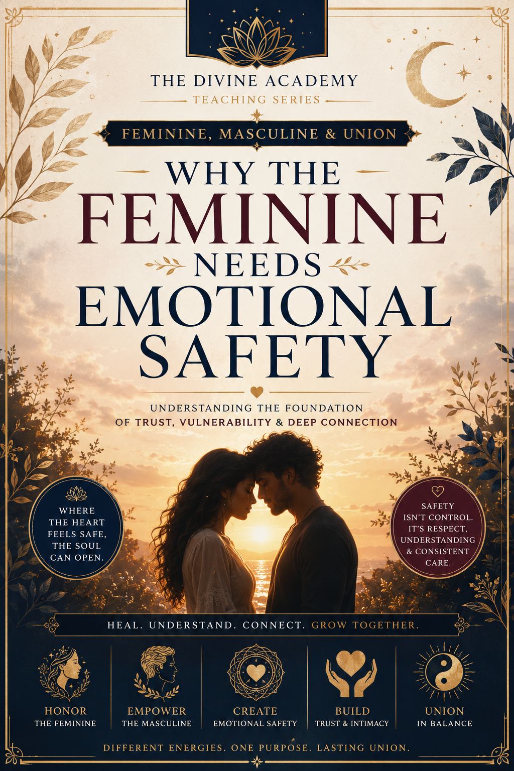 Why the Feminine Needs Emotional Safety