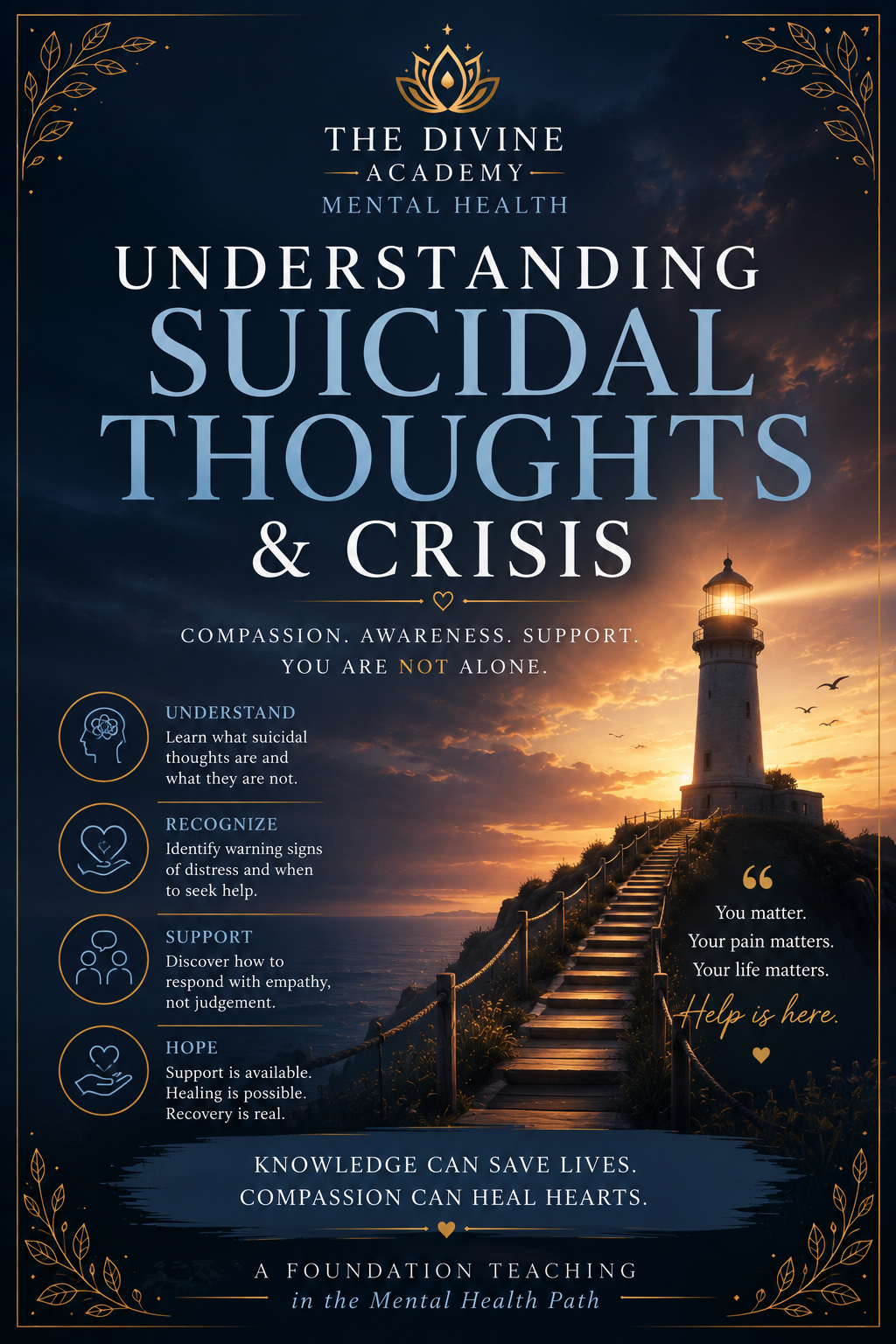 Understanding Suicidal Thoughts & Crisis