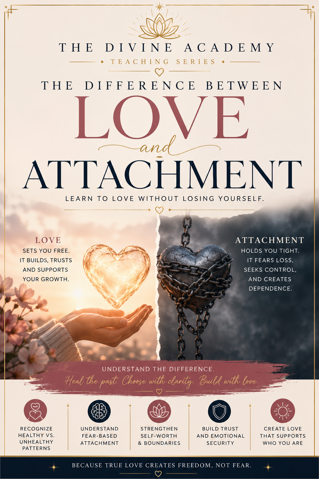 The Difference Between Love and Attachment