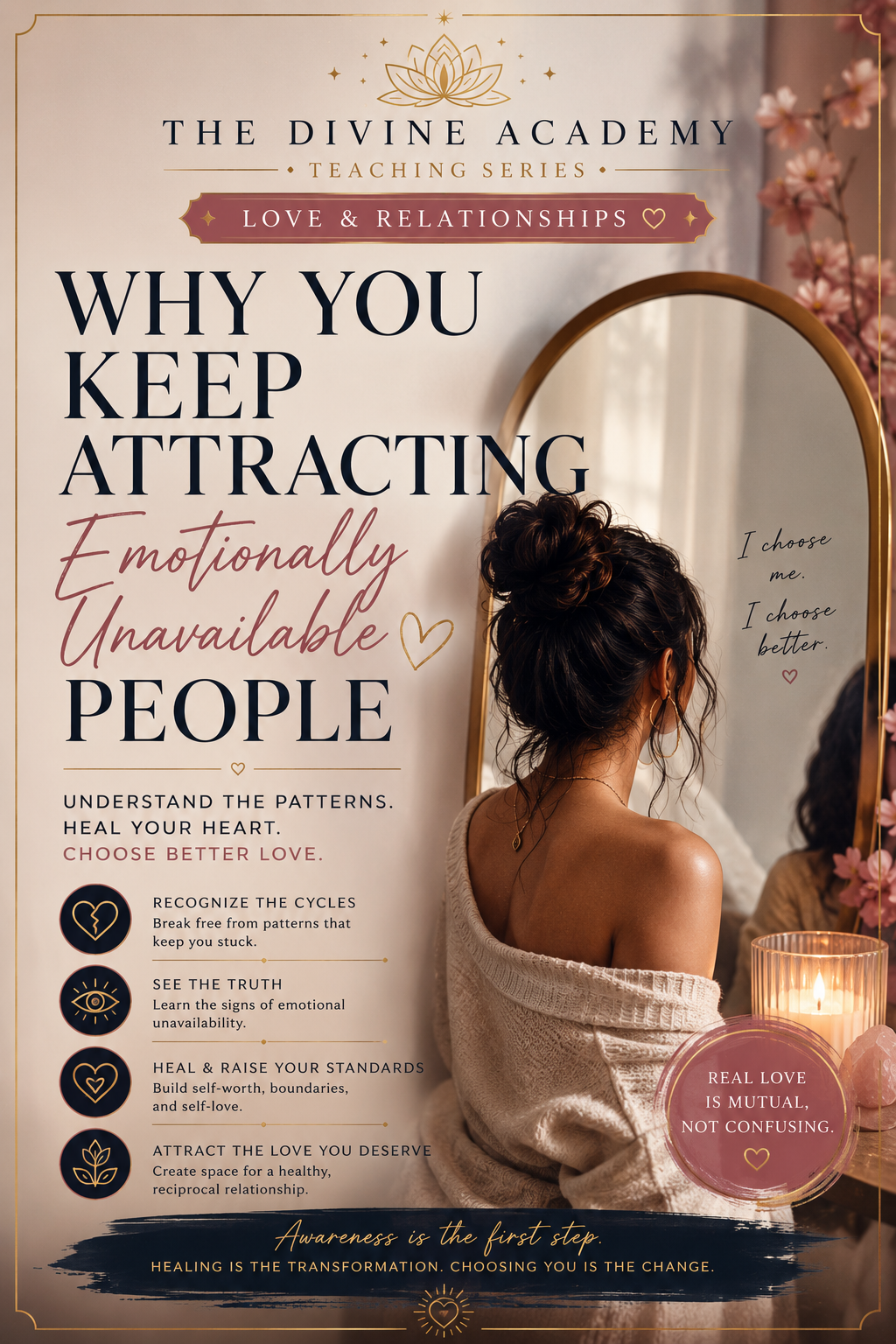 Why You Keep Attracting Emotionally Unavailable People