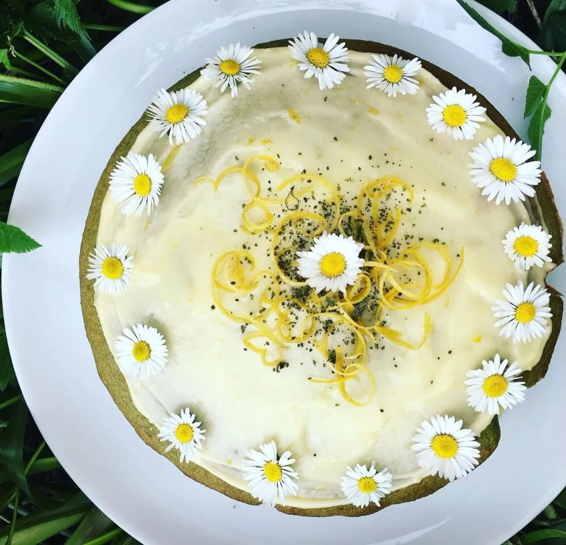 In celebration of nettles, a story from a few years ago. 

&ldquo;In today&rsquo;s episode of &lsquo;Elaborate Ways I have Failed to Sneakily Feed my Children Nettles&rsquo; I give you, the worryingly tinged Nettle and Lemon cake. 

It was distinctly