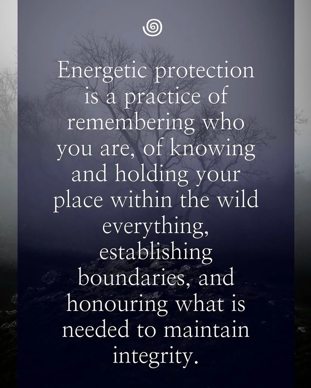 Energetic protection is about right relationship. 

With space.
With energy.
And with self.

Visit 🔗 for @wild.folk.apothecary walks, wild medicines, and offerings to support your return to your natural, wild self.