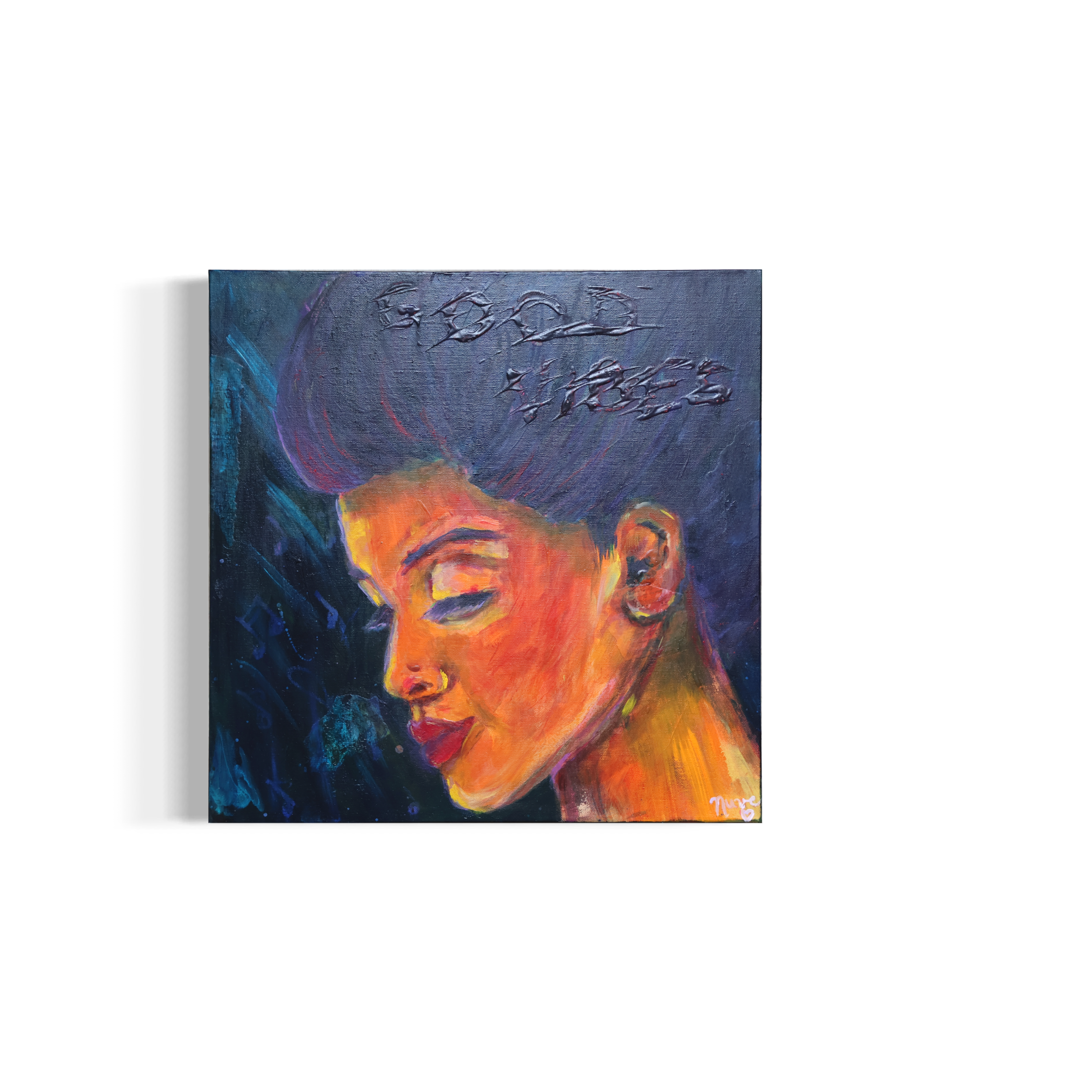 Ölgemälde Mira, figurative Malerei – Sonia Gonze Nürnberg