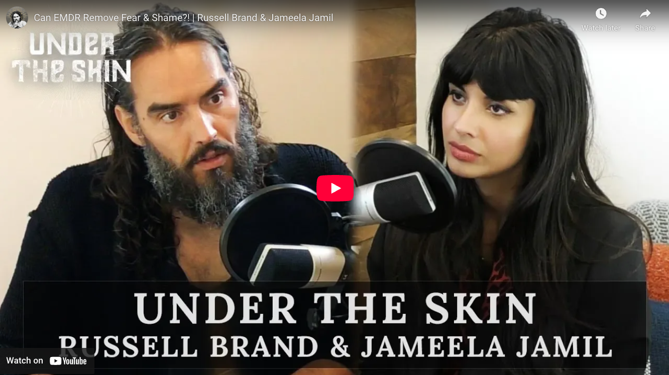 Jameela Jamil tells Russell Brand how EMDR can remove Fear & Shame