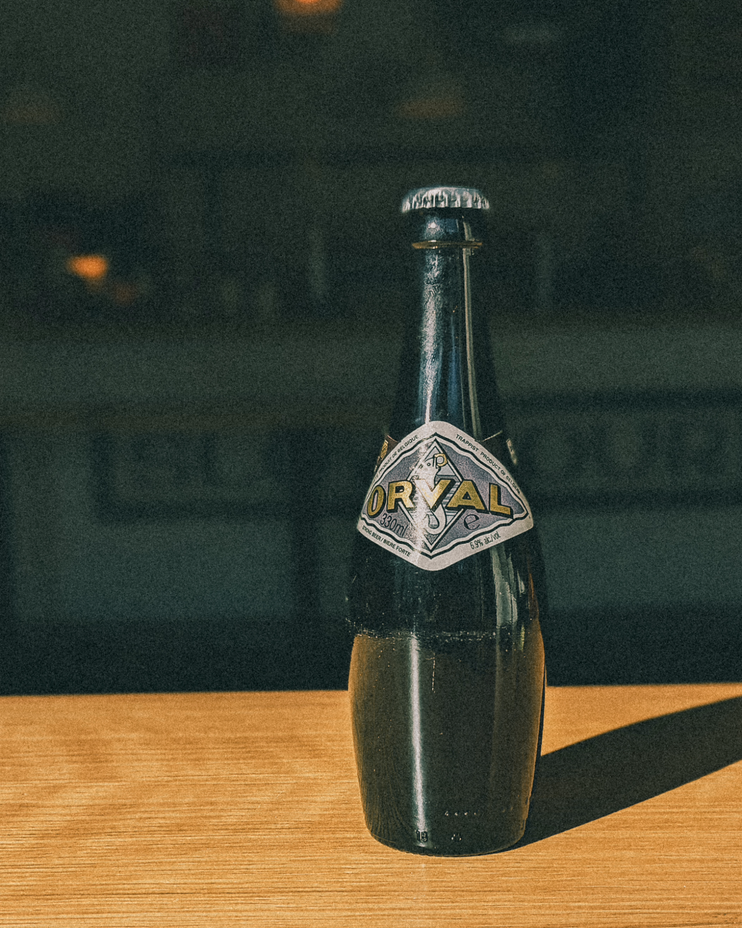 Orval, still moving.