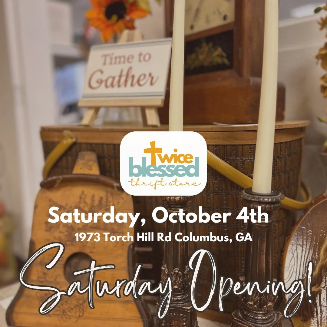 We are OPEN THIS Saturday, Oct. 4th!!

Why shop anywhere else when you can:
🛒 Hunt for treasures at unbeatable prices
💛 Support @stannecommunityoutreach (every purchase helps families in crisis right here in the Valley!)
🌮 Enjoy delicious tacos wh