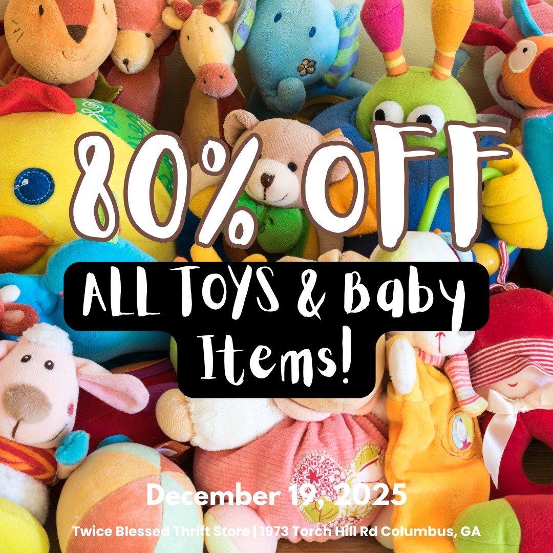 🎄✨ 80% OFF ALL KIDS&rsquo; TOYS &amp; BABY ITEMS! ✨🎄

6 DAYS TO CHRISTMAS&mdash;WE&rsquo;VE GOT YOU!
Still checking names off your Christmas list? 🎁
Twice Blessed has you covered with a LAST-MINUTE GIFT WIN:

Stock up on toys, books, games, baby g