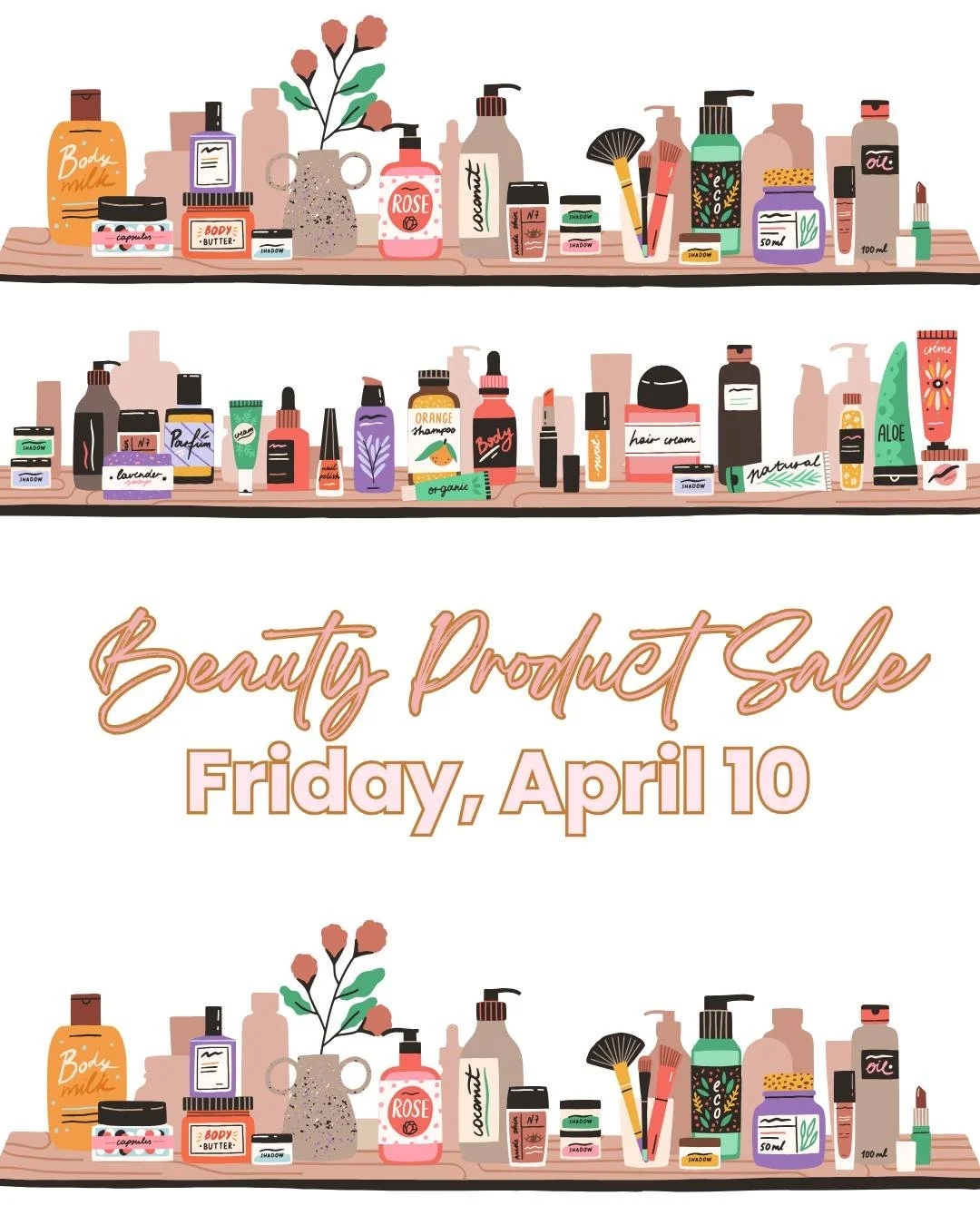 Glow up for less ✨

50% OFF all beauty products this Friday, April 9!...Because feeling good doesn&rsquo;t have to cost a lot 😉

Great deals. Greater mission. 🩵