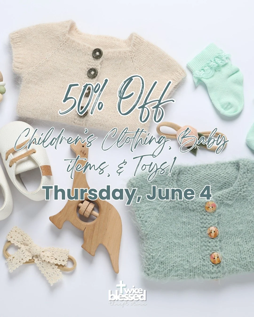 ☀️ School's out. Savings are in. 

The snacks are disappearing faster than ever. The kids are growing overnight. And somehow, summer just started.

The good news? We've got you covered.

Children's clothing, toys, and baby items are on sale! Whether 