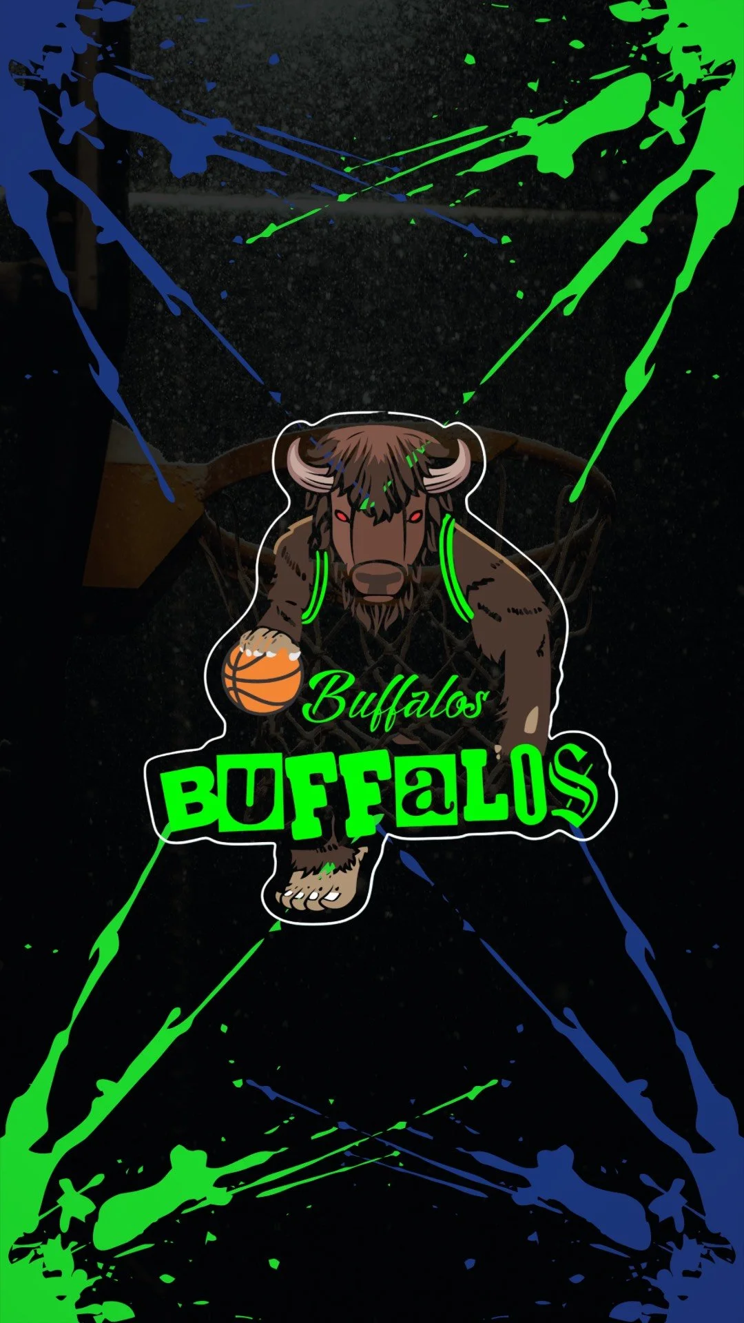 Orange and Black Modern Bold Dynamic Basketball Phone Wallpaper.png