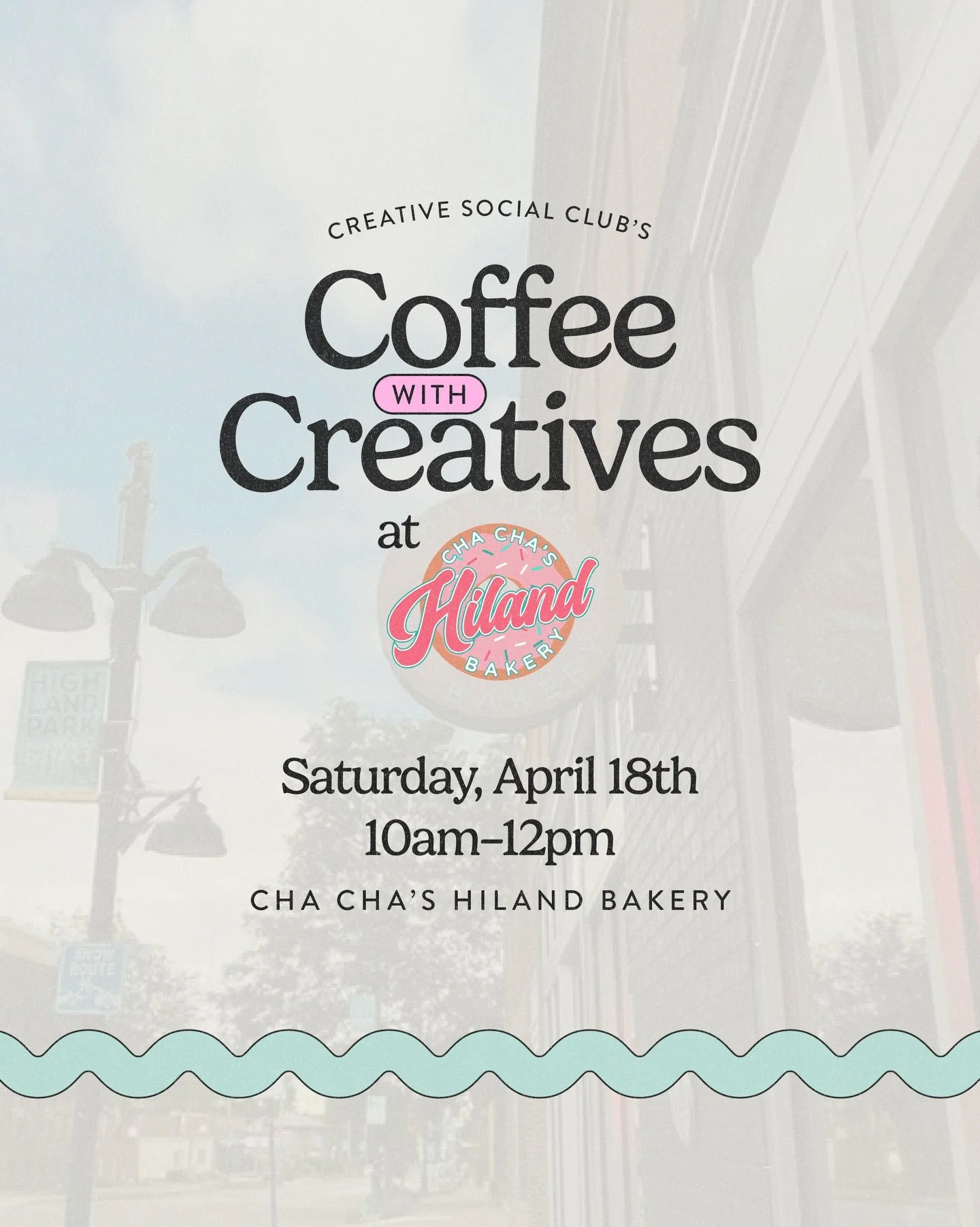 Come hang with us at @chachashilandbakery! 🍩🌷☕️ This is a casual, drop-in style meetup for folks looking for community, connection, and creativity. Cha Cha&rsquo;s is supplying donuts and you can grab a drink there or at @slowdowndsm next door!

If