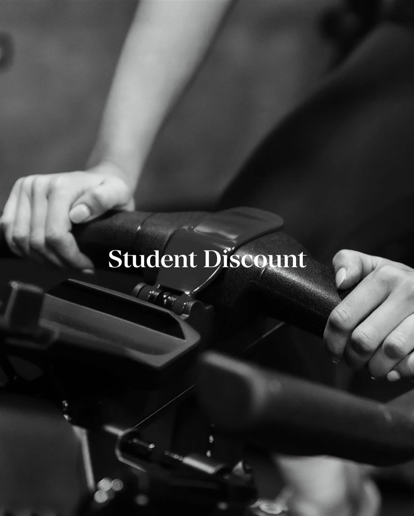 We see you, students — studying hard, showing up, and finding your balance. 🖤
Enjoy 20% off all regular-priced packages + memberships!
Show your valid student ID in studio or email us to get started. 🚲