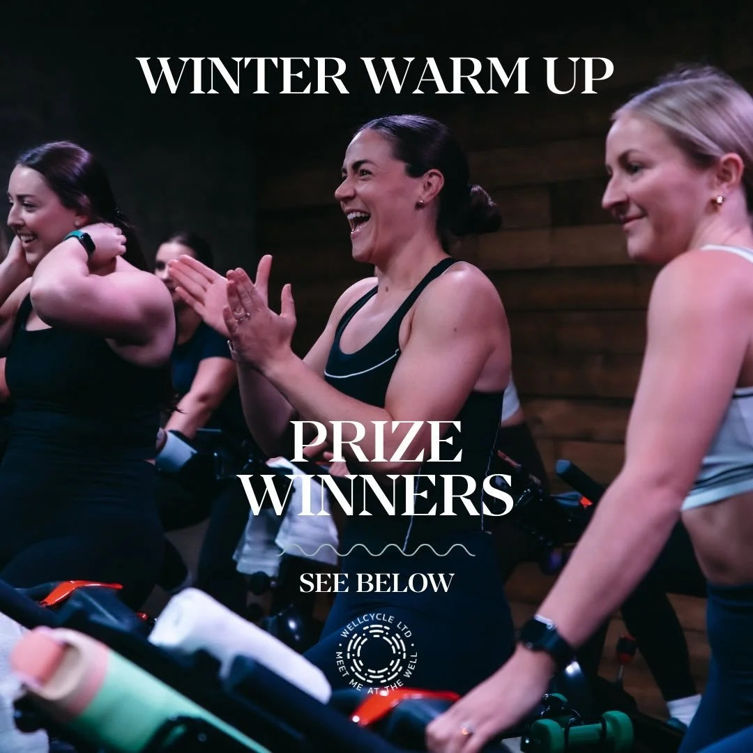 The February Winter Warm-Up Challenge was something special. ❄️🔥
 
We LOVED seeing the new connections, the community support, and the consistency that showed up in the studio all month long. Thank you to everyone who committed to themselves, cheere