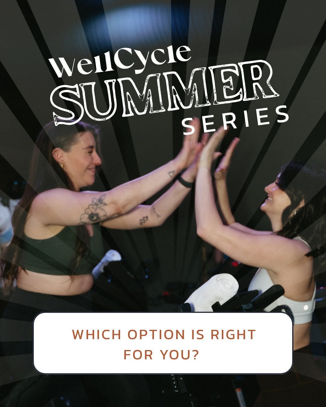 We are officially one week in to the Summer Series but it&rsquo;s not too late to join! ☀️
 
One of the biggest questions we&rsquo;ve been hearing is:
 
&ldquo;Should I choose the Summer Series All Access Pass or the registration only option?&rdquo;
