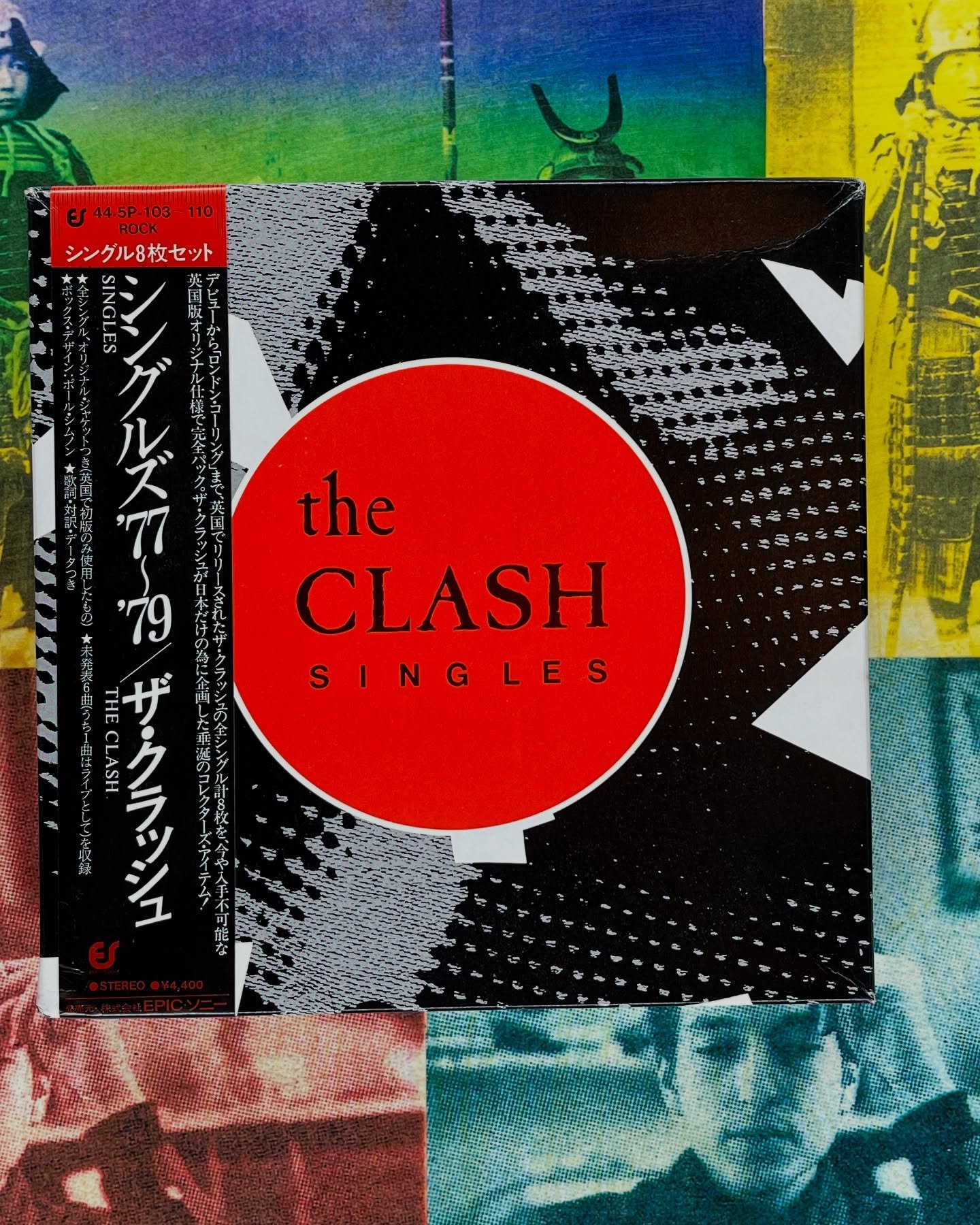 #TheClash Japanese Singles Box 1979 repros of singles from White Riot to London Calling. From the #rocknrollpubliclibrary