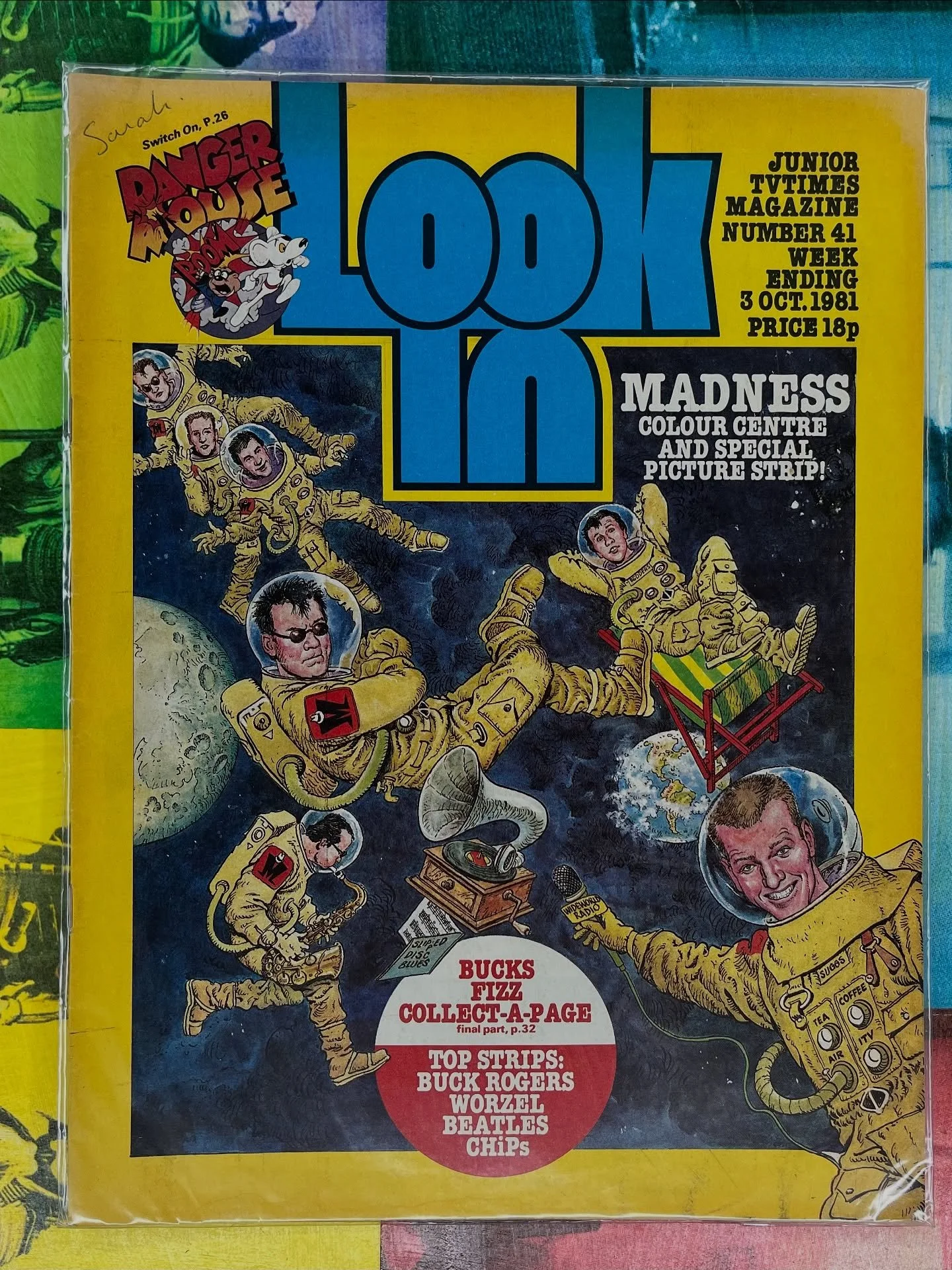 Look In October 1981 #madness #dangermouse // #rocknrollpubliclibrary @madnessband