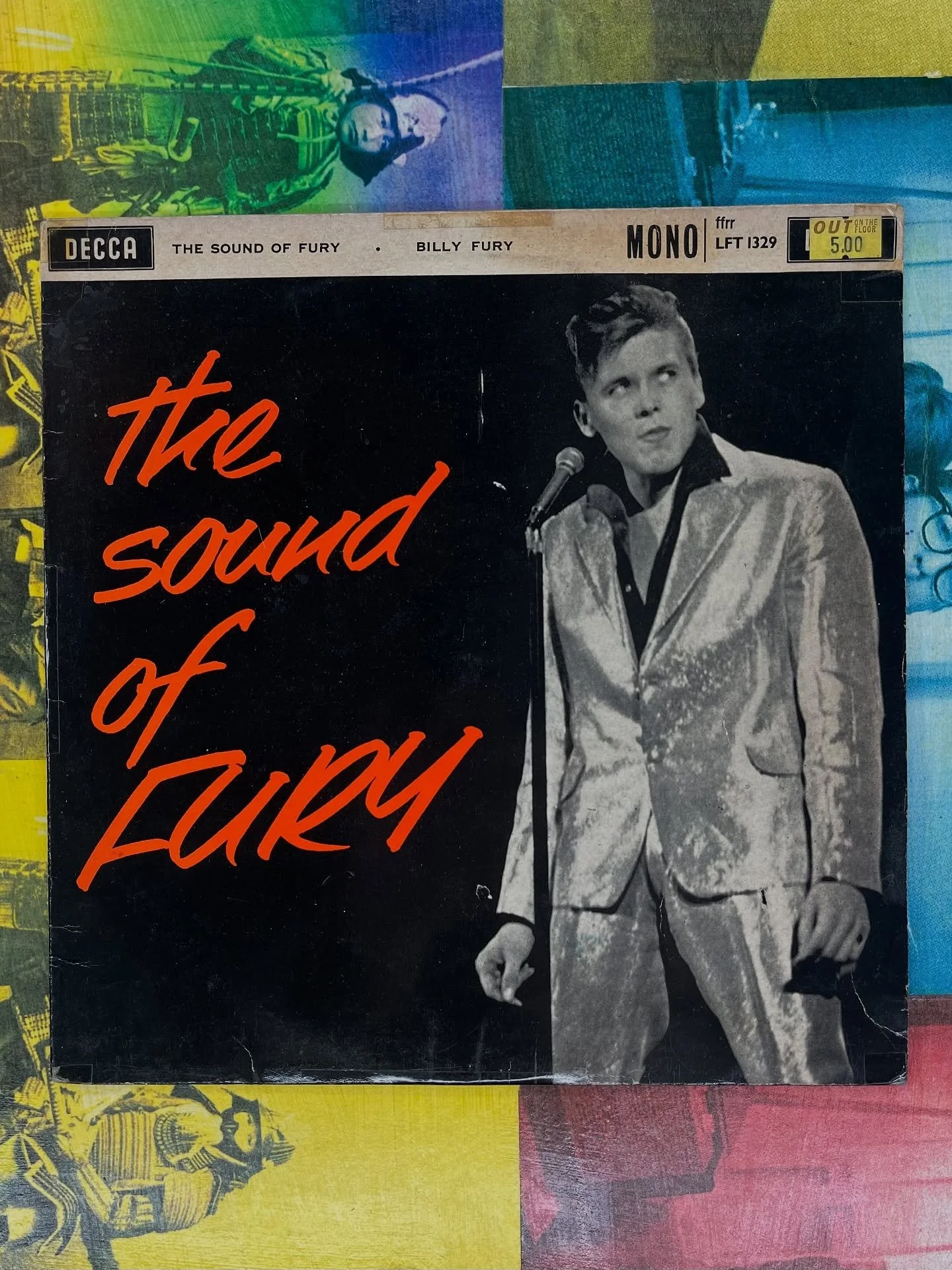 #BillyFury - The Sound of Fury Decca 10&rdquo; 1960 /: #backtomono at the #rocknrollpubliclibrary