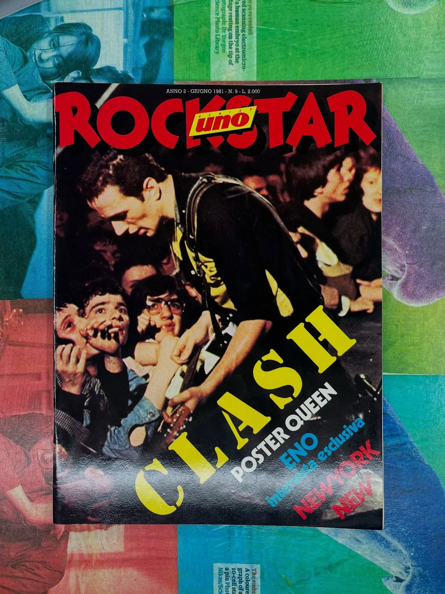 Rockstar 1981 Happy Birthday Joe // #rocknrollpubliclibrary #joestrummer @the_clash
