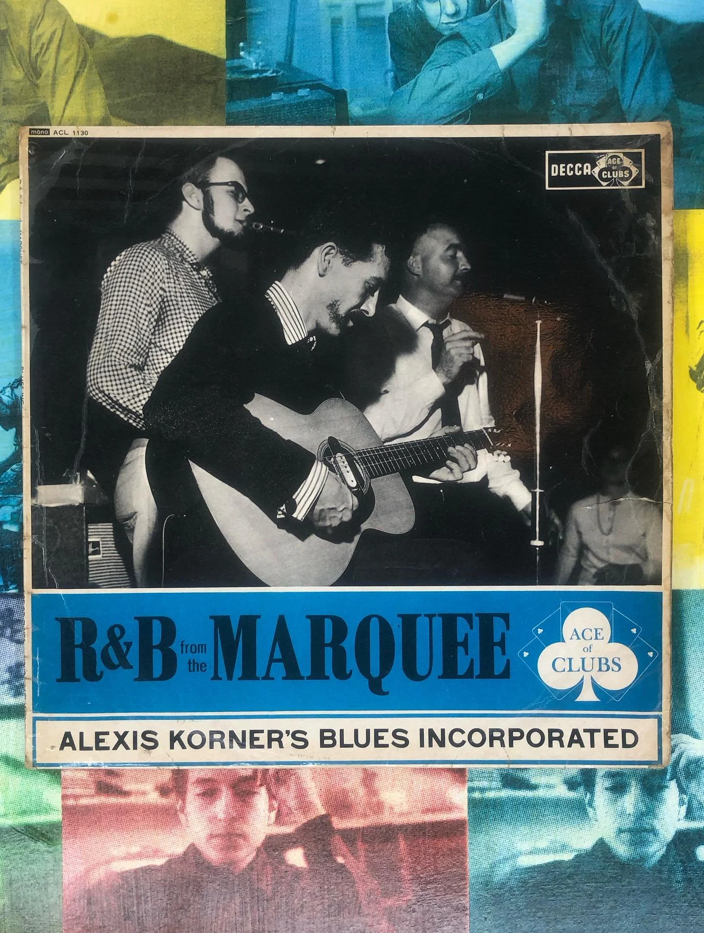 R&amp;B at the Marquee, Alexis Korner&rsquo;s Blues Incorporated, Decca records, 1962. #rythmandblues #themarquee #alexiskorner #decca from the #rocknrollpubliclibrary