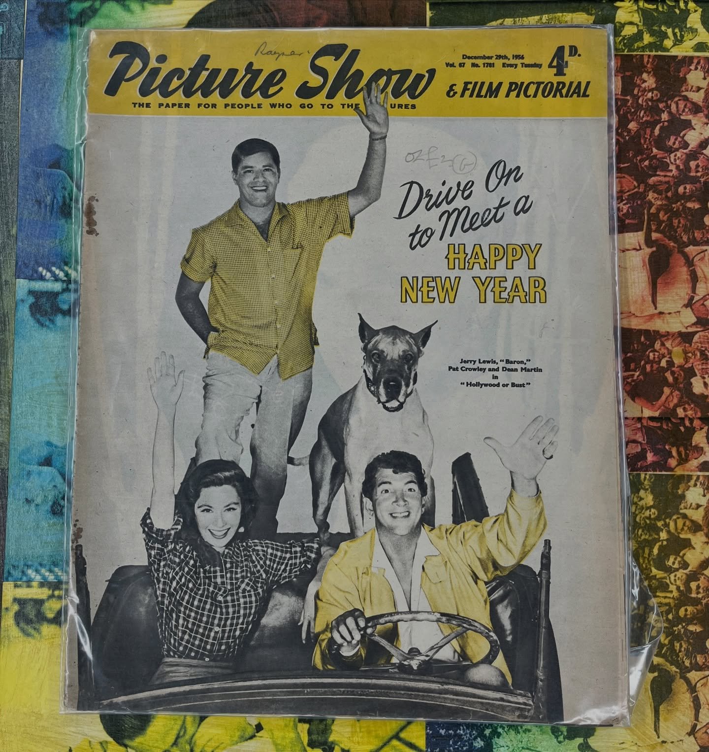 Drive on to meet a Happy New Year! With Jerry and Dean and Pat and Baron the dog and the #rocknrollpubliclibrary // whatever you are doing this NYE we hope you have a great time!