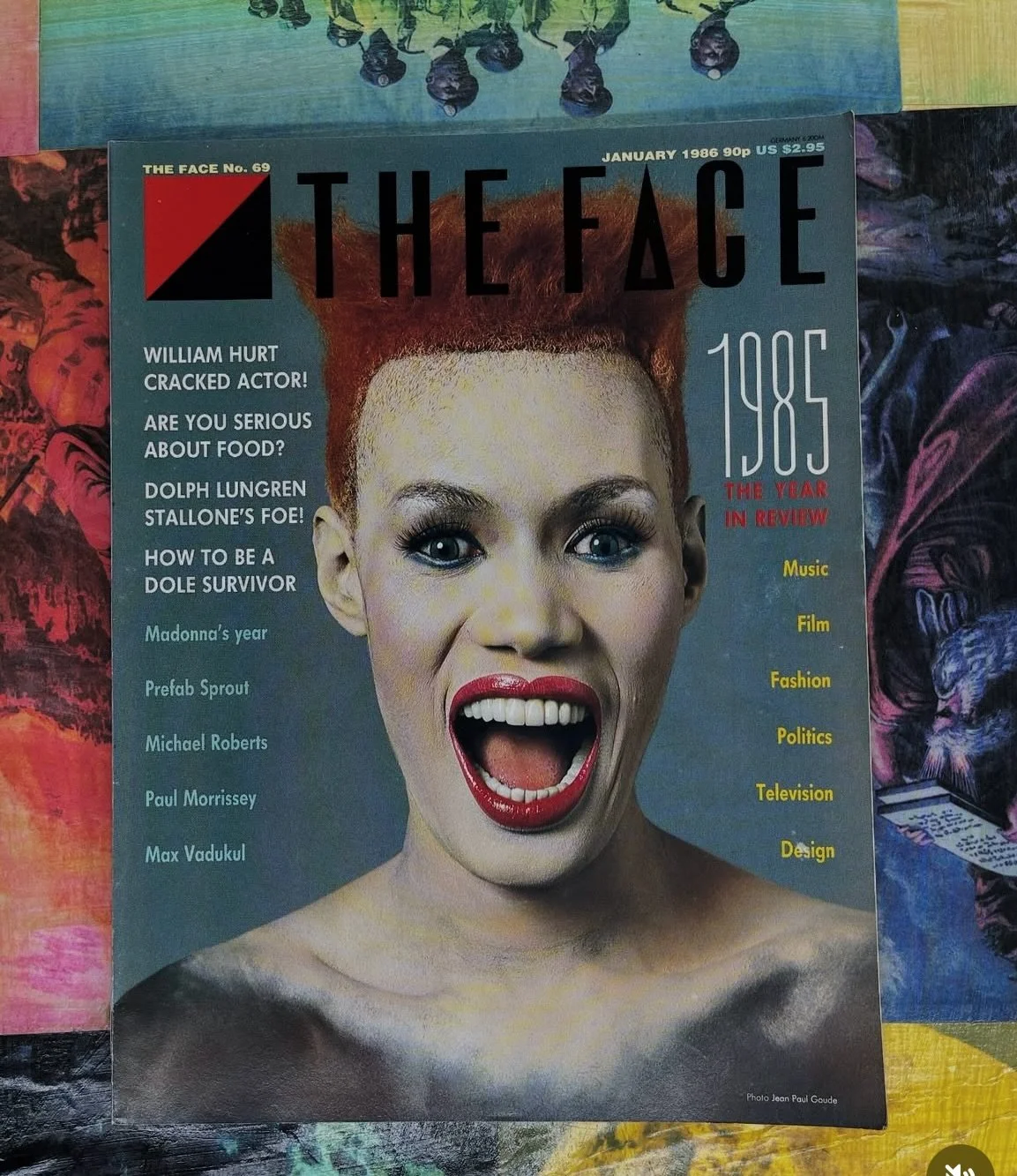 Answers to the Who Is It? quiz from Friday&hellip; #gracejones david crosby #keithrichards Tony James #hazeloconnor #PJHarvey Congrats to all who spotted them. Another set on Friday #rocknrollpubliclibrary