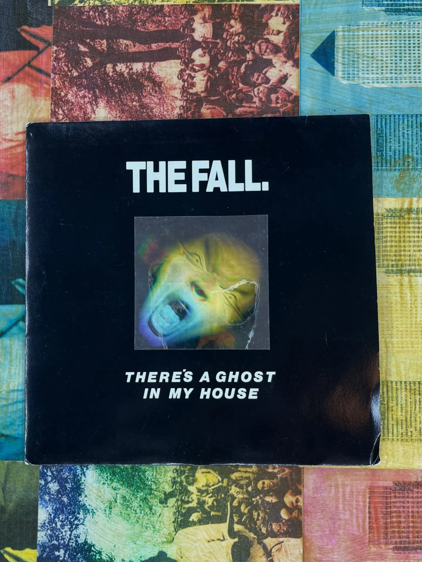 #TheFall There&rsquo;s A Ghost In My House 7&rdquo; 1987 - hologram sleeve - from the record racks of the #rocknrollpubliclibrary