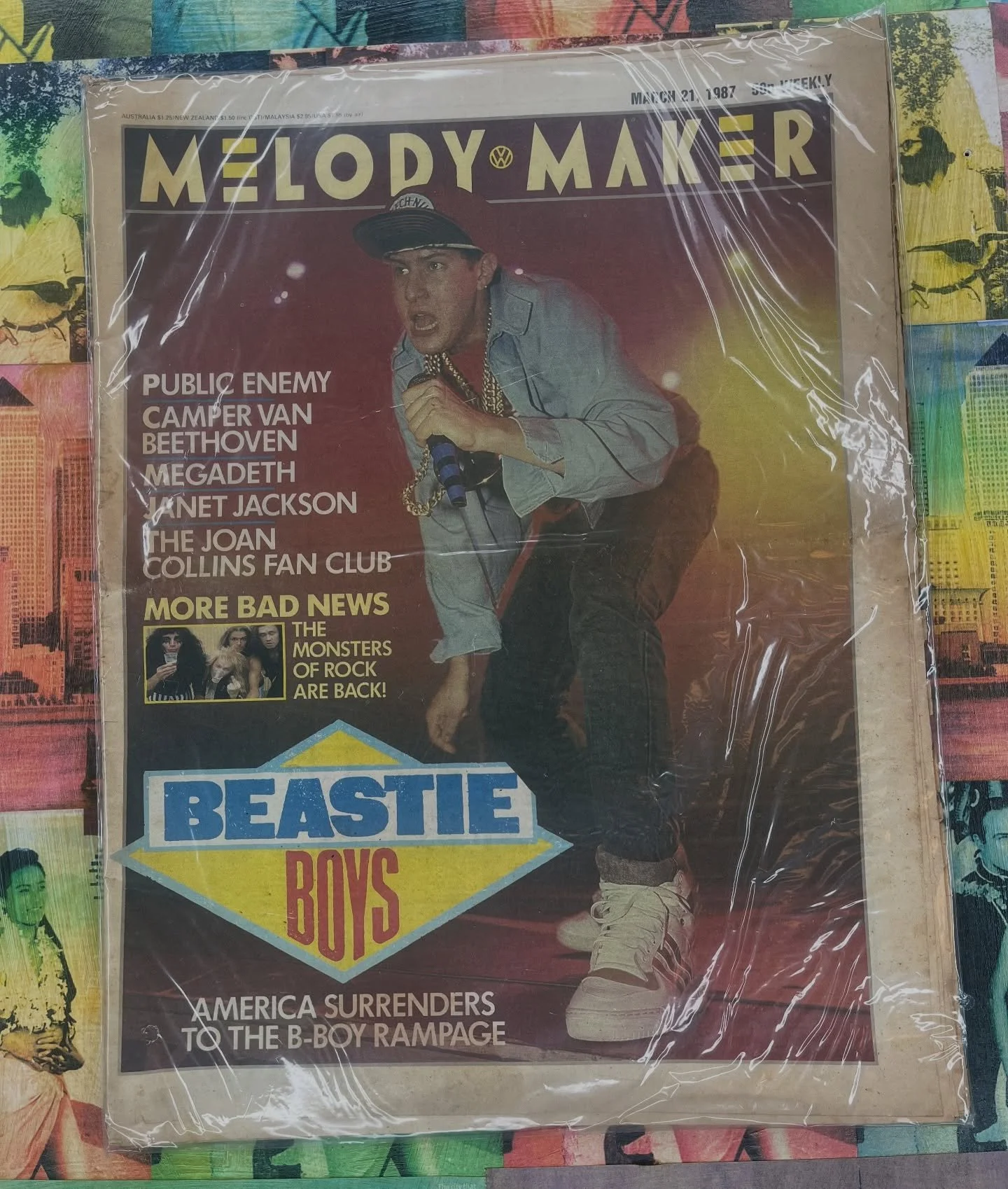 Melody Maker March 1987 #thebeastieboys / #rocknrollpubliclibrary / @beastieboys