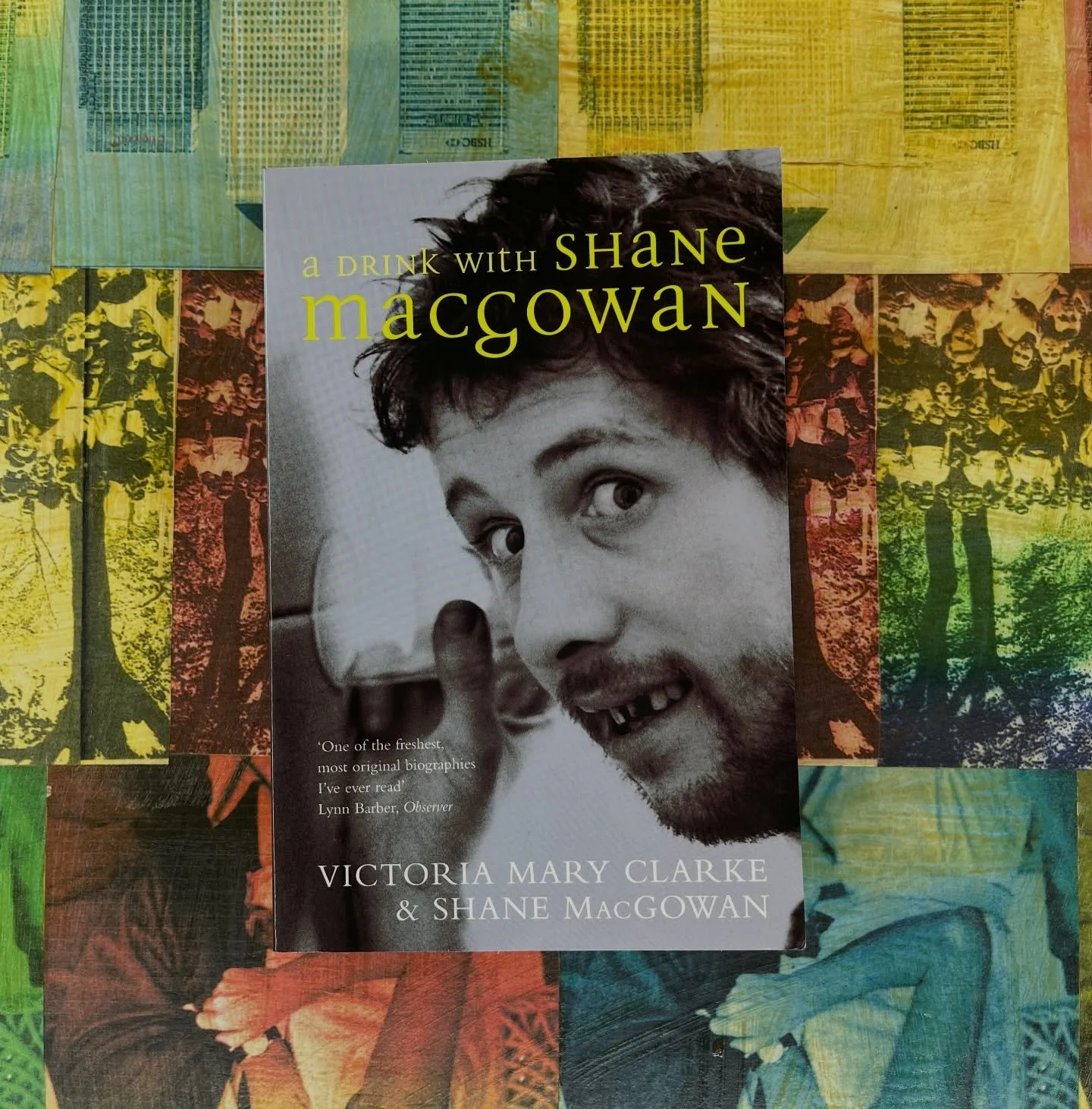 A Drink With Shane MacGowan @shanemacgowanofficial @victoriamaryclarke // #rocknrollpubliclibrary