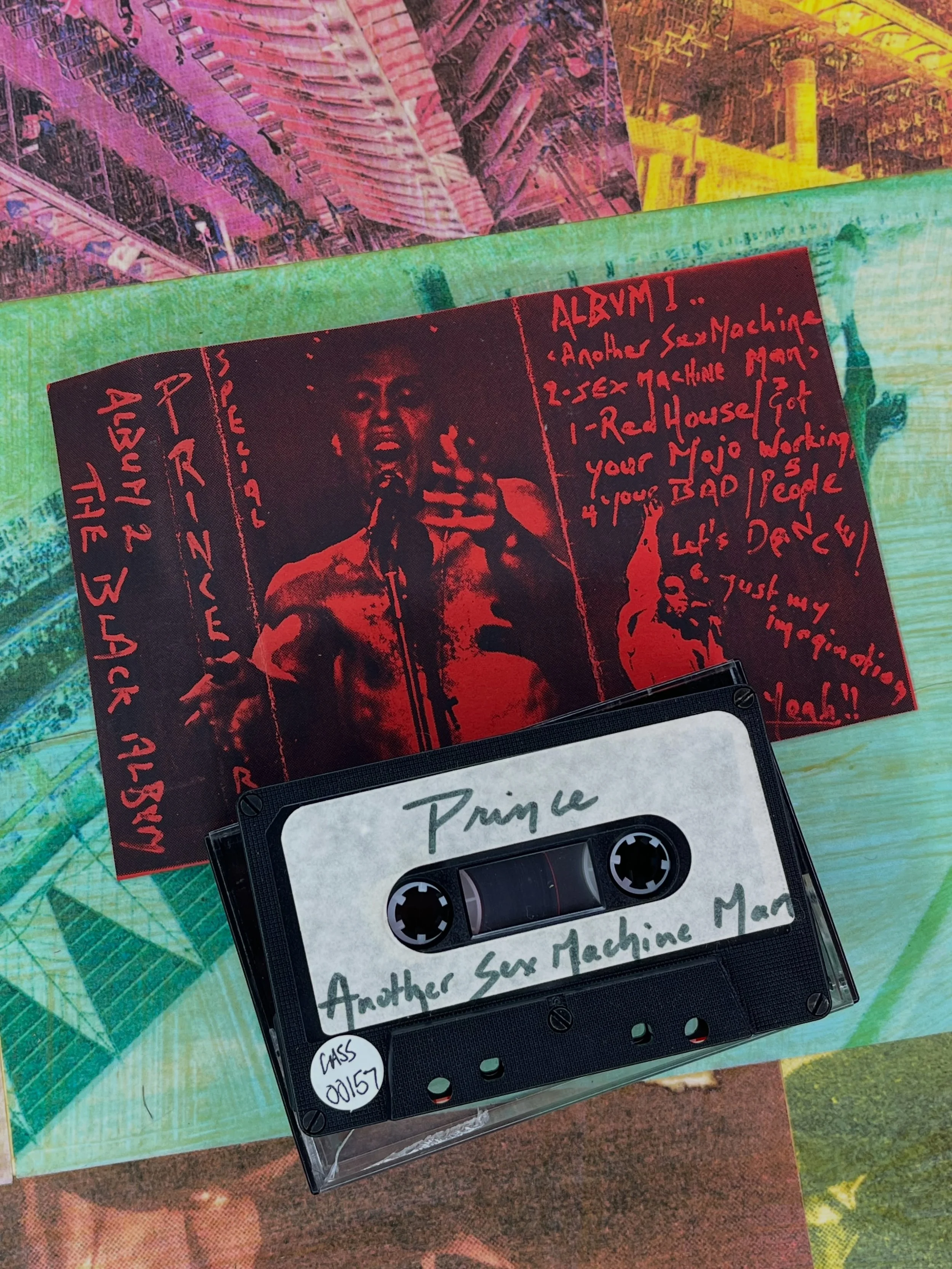 Prince - Another Sex Machine 1987 live jam cassette bootleg // #bootlegtapes in the #rocknrollpubliclibrary