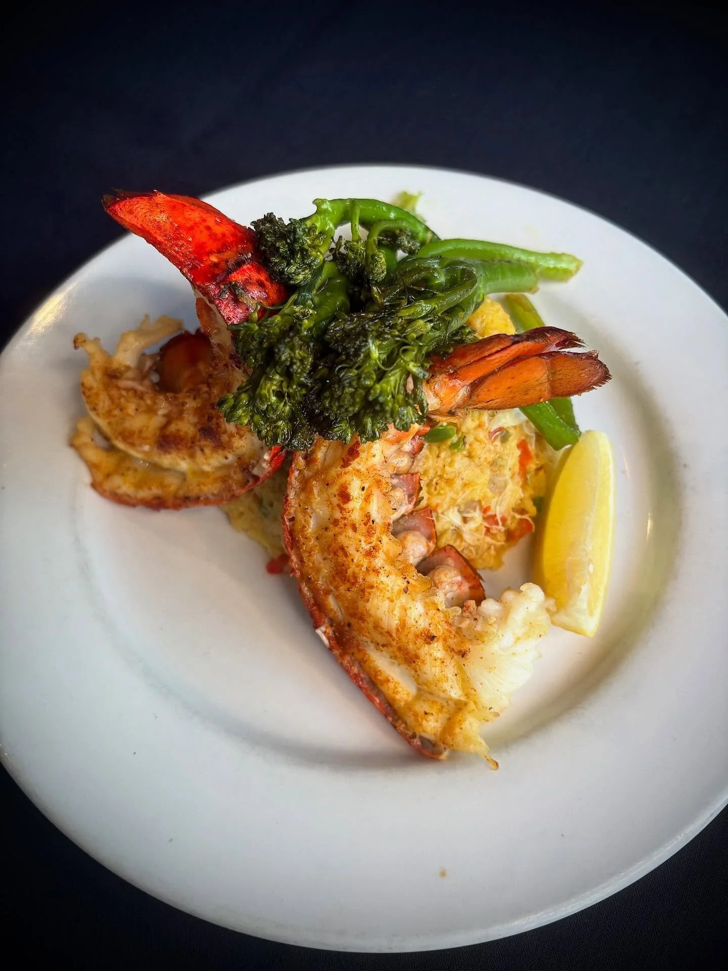 ✨Our Lobster Weekend Lineup Has Arrived✨ 

🦞Seared Lobster Tail
Perfectly seasoned and perched over seafood rice with lump crab, baby shrimp &amp; vibrant broccolini.

🍝 Lobster Pappardelle
Silky ribbons of pasta in a white wine&ndash;feta cream sa